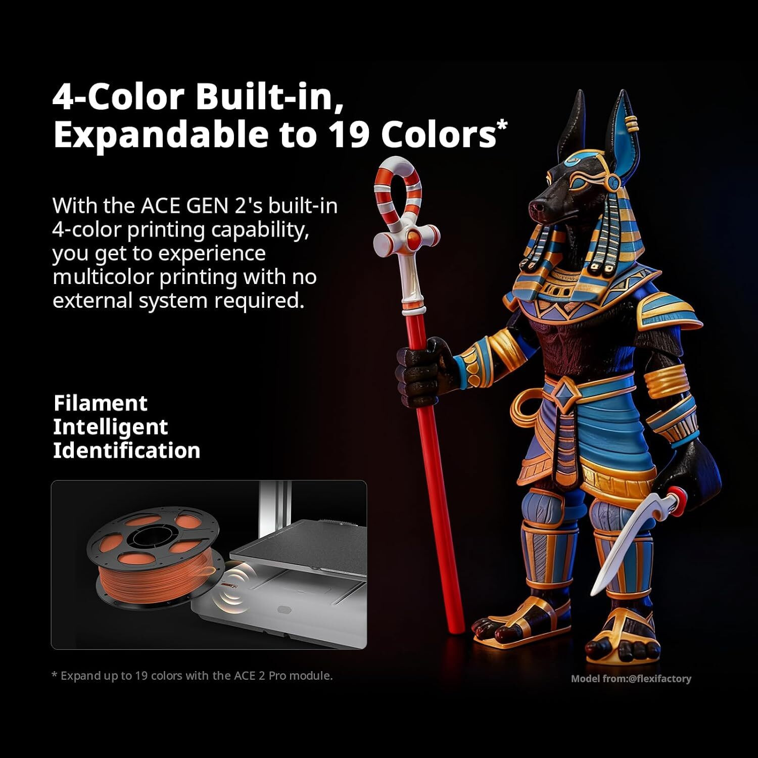 Image of Anycubic Kobra X Multicolor 3D Printer 3D Printer