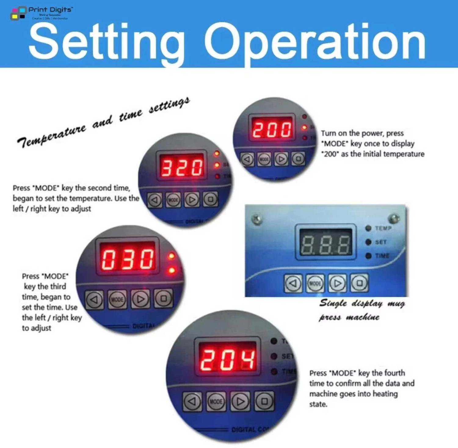 Image of Print Digits 5 In 1 Combo Machine Only| Printer needs to buy separately 3D Printer