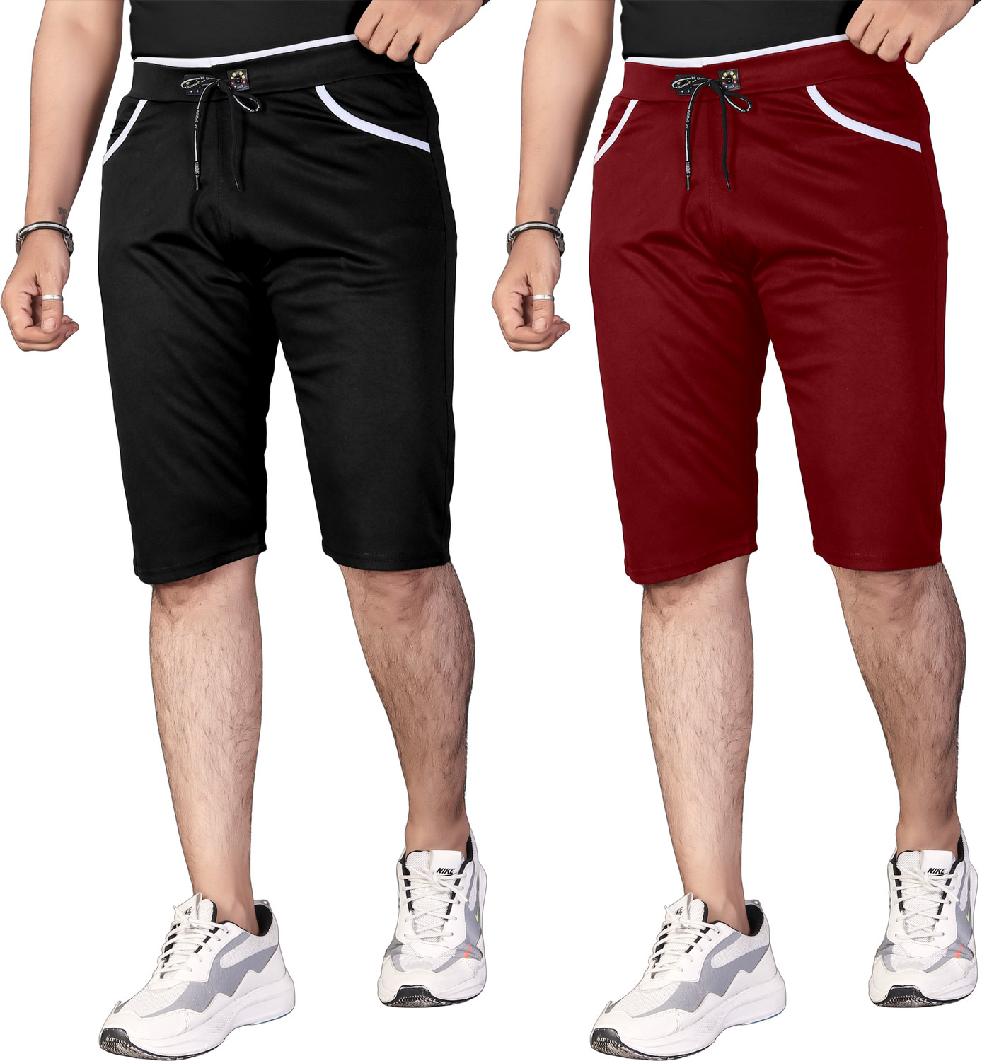 Image of JackMail Solid Men Three Fourths