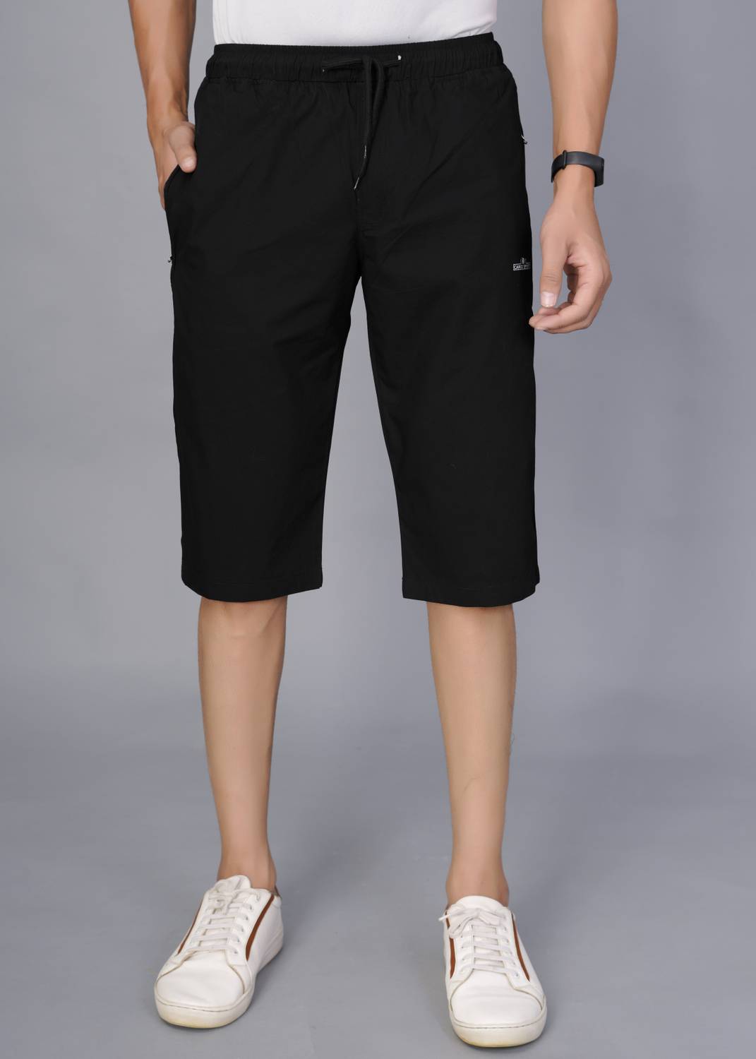 Cargo Sports Solid Men Three Fourths
