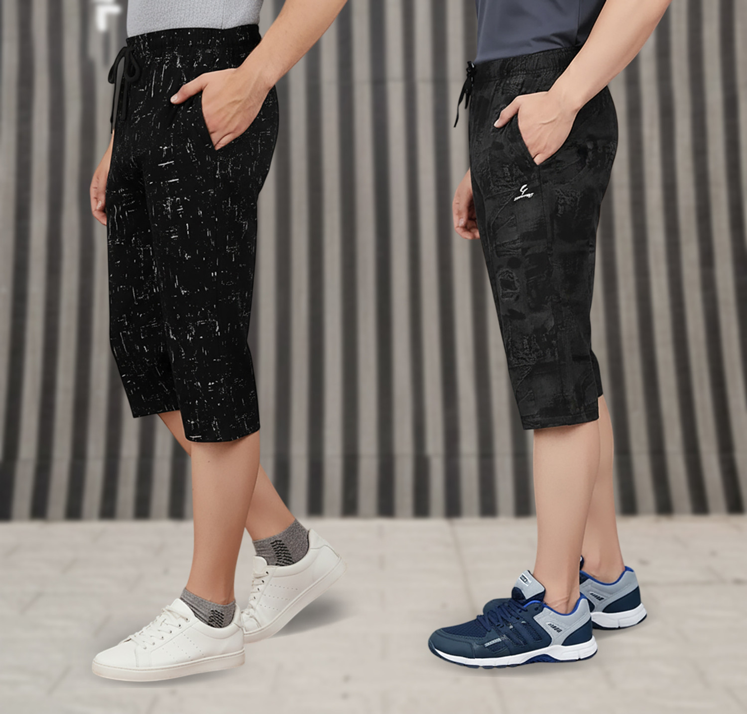 Image of Guide Printed Men Three Fourths