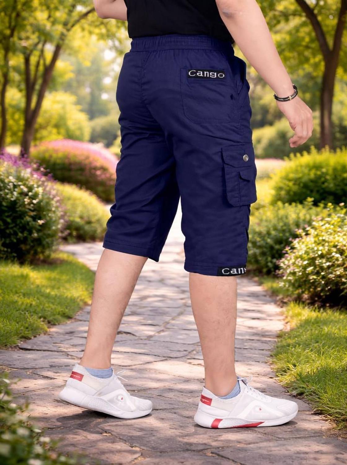 AENIMATION Embellished Men Three Fourths