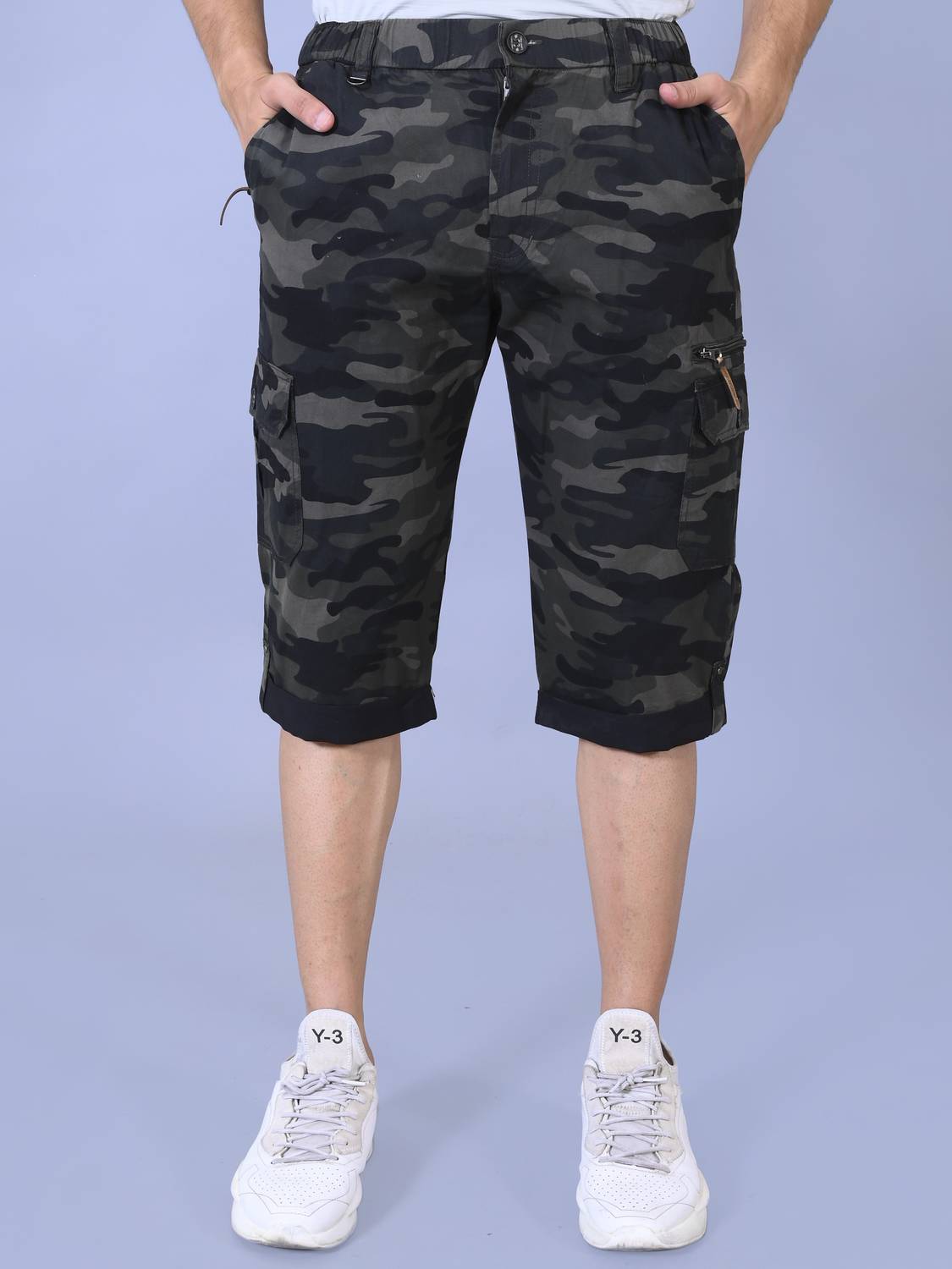 Cargo Sports Printed Men Three Fourths