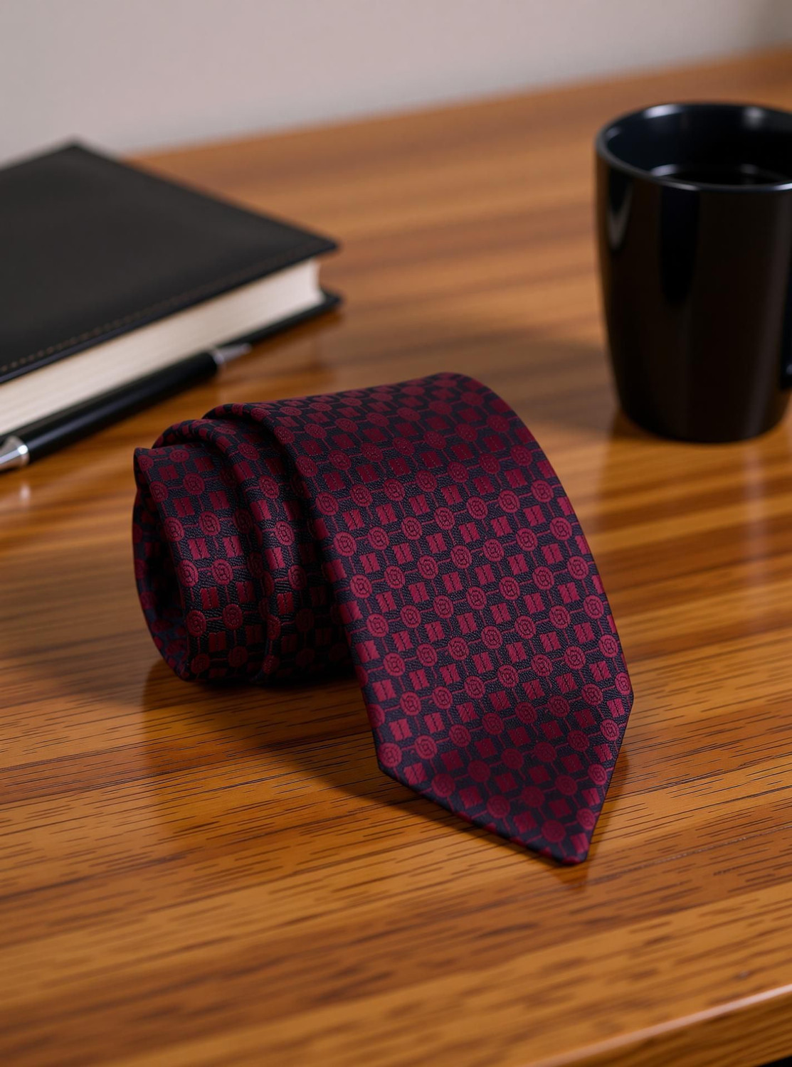 Image of CALIXTO Self Design Tie