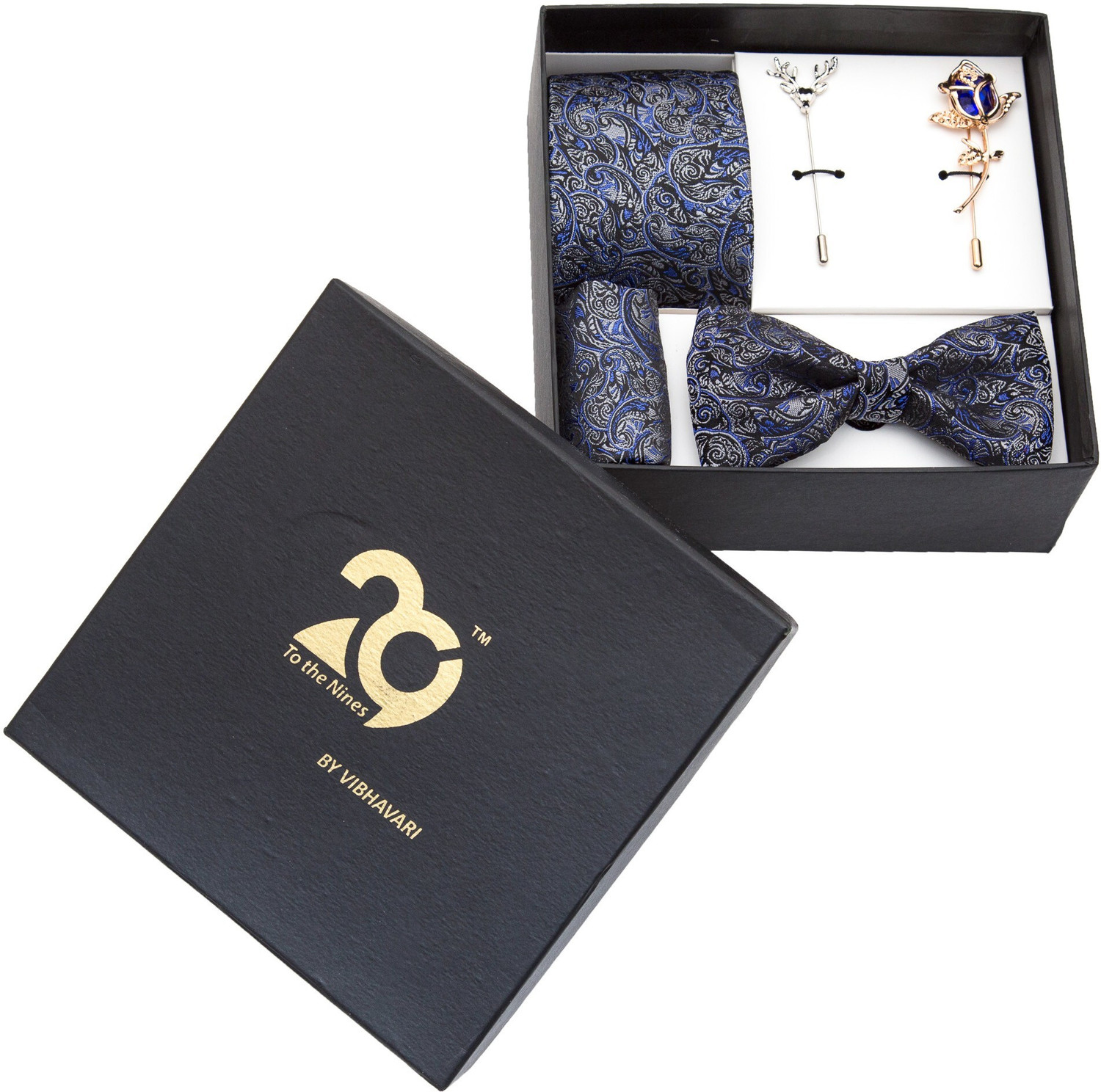 Image of To The Nines Floral Print Tie