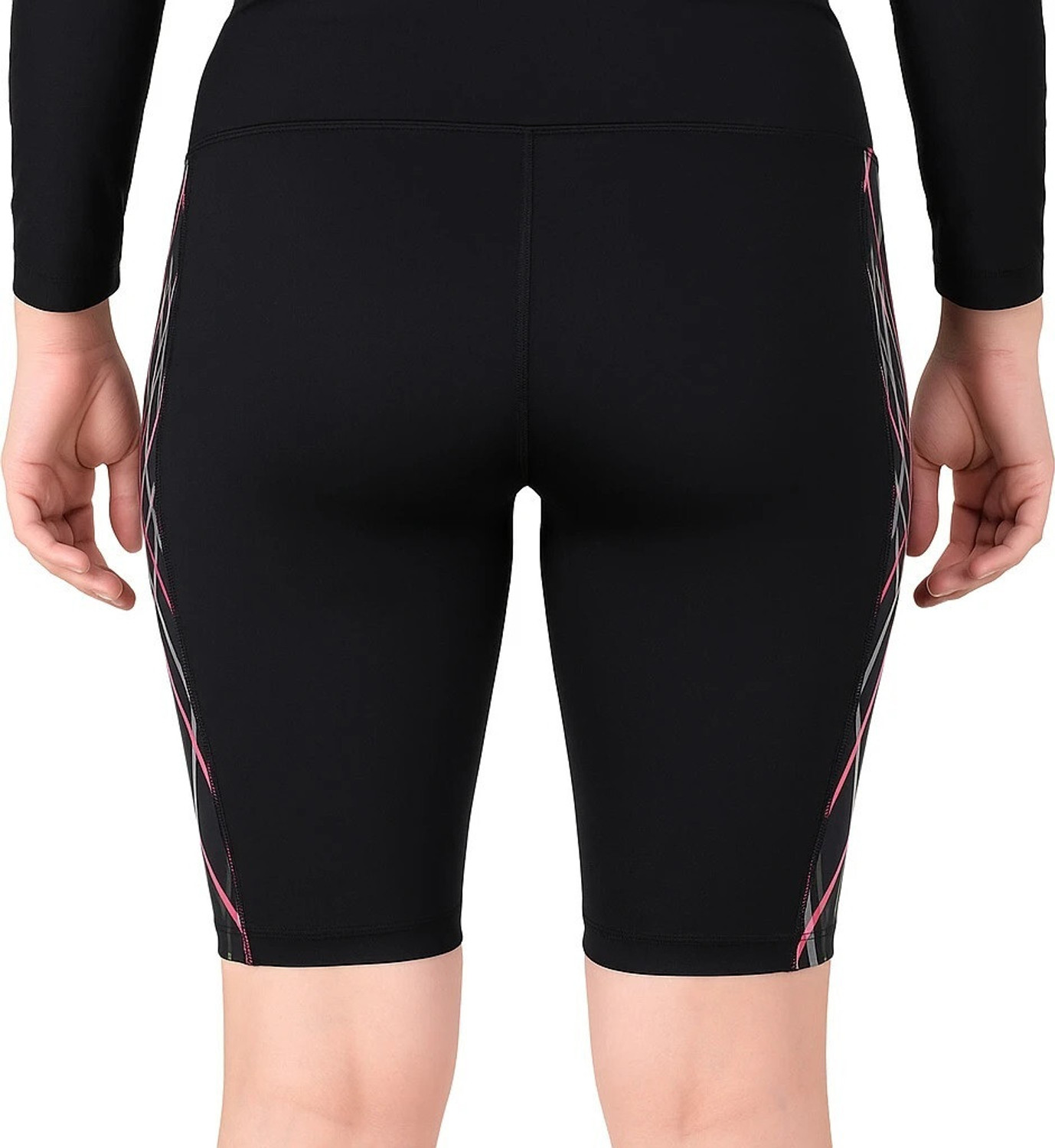 Image of NINQ Printed Women Black Tights
