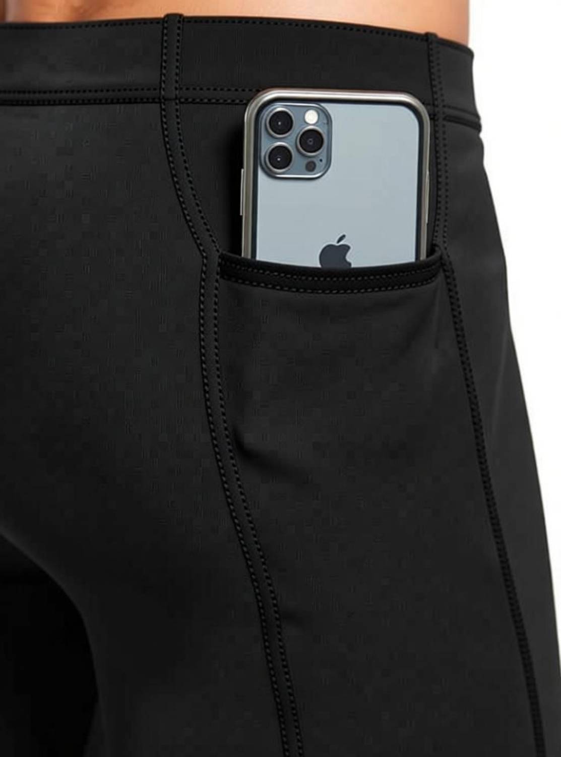 WMX Men Black Tights - Image 4