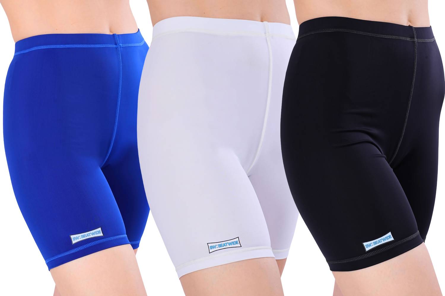 BW:BEATWIDE Solid Women Blue, Black, White Tights