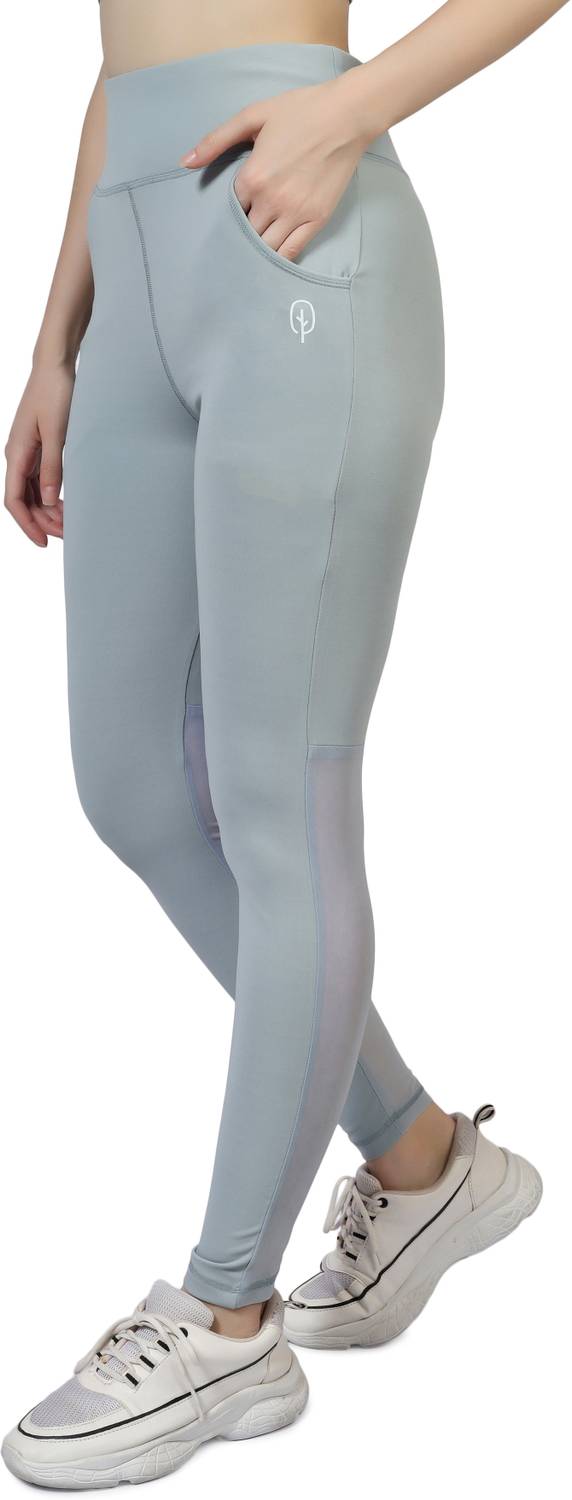 BlueFicus Solid Women Grey Tights