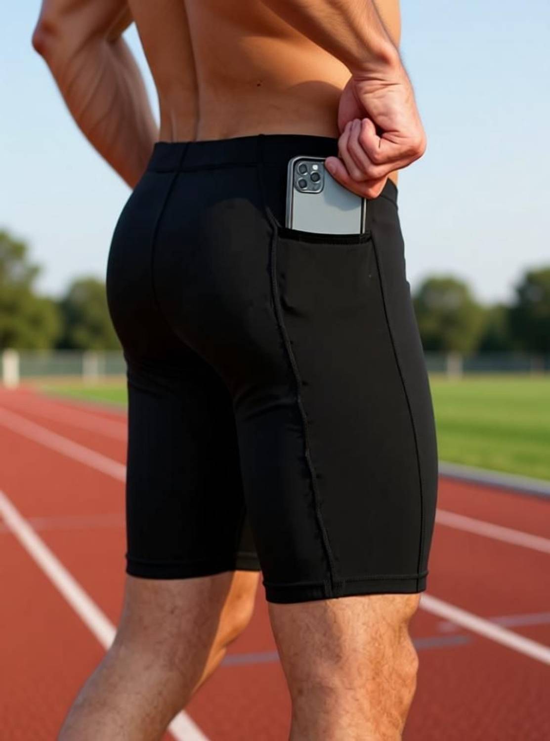 WMX Men Black Tights - Image 2
