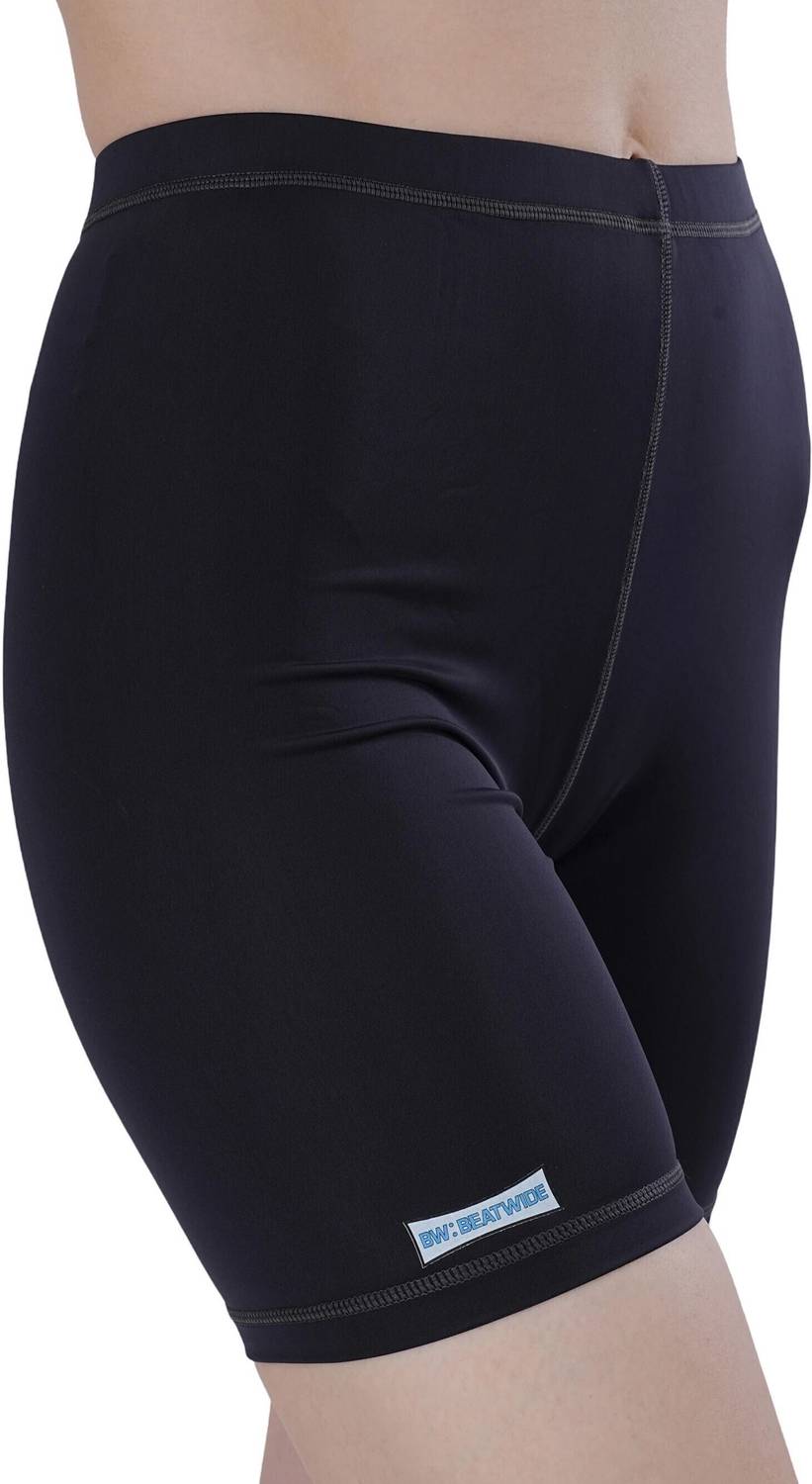 BW:BEATWIDE Solid Women Black Tights