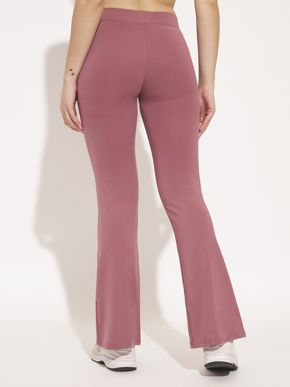 Image of Vogaann Solid Women Pink Tights