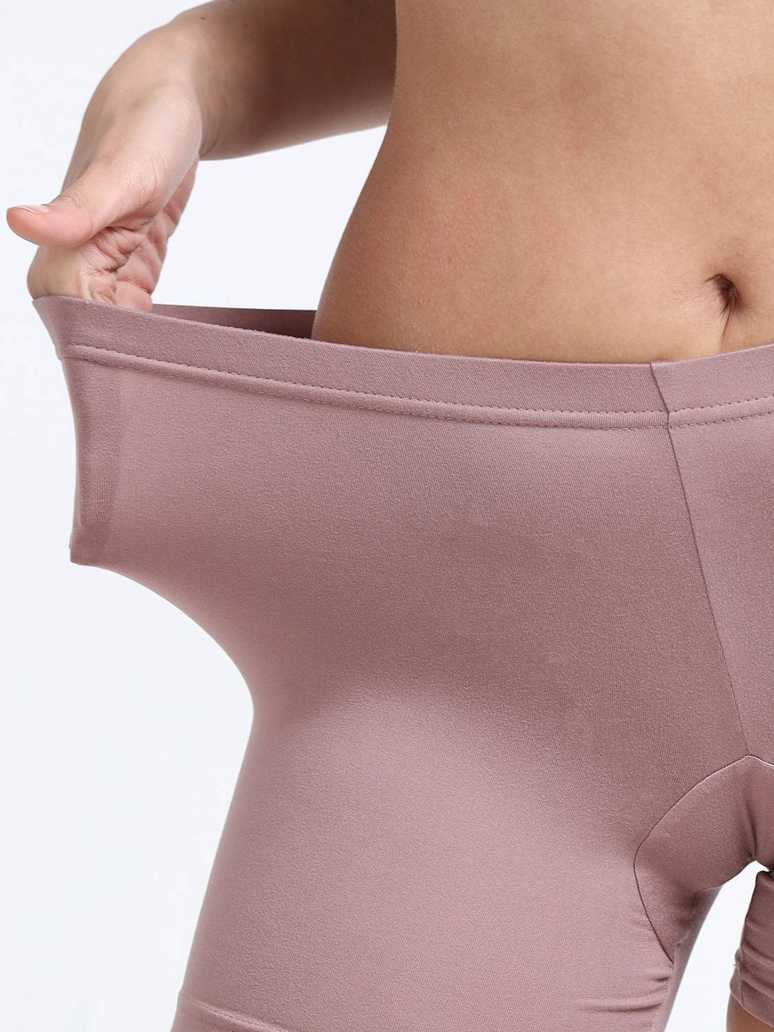 Ajju's Solid Women Brown Tights