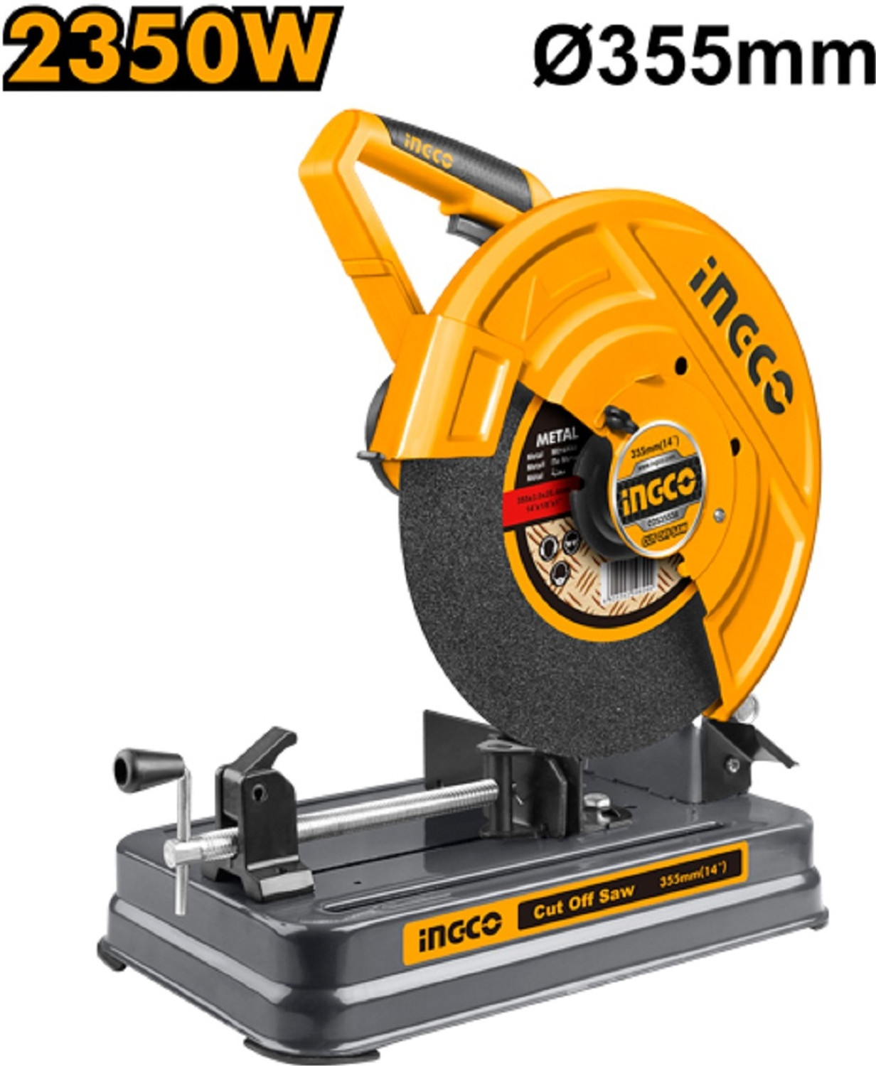 Image of INGCO COS35538 Cut off saw(chopsaw) 2350W 14inch Chop Saw