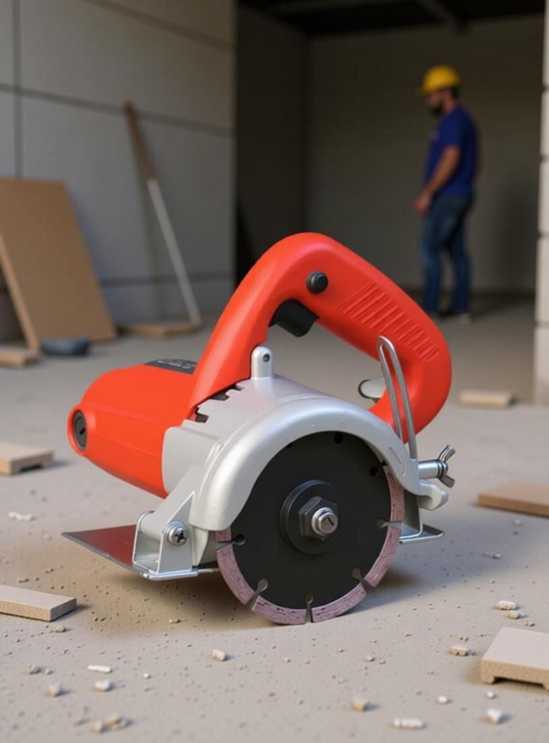 Image of RanPra 4 inch INCH TILE CUTTER MACHINE FOR WOOD, PVC BOARD, GRANITE AND TILE CUTTING Marble Cutter