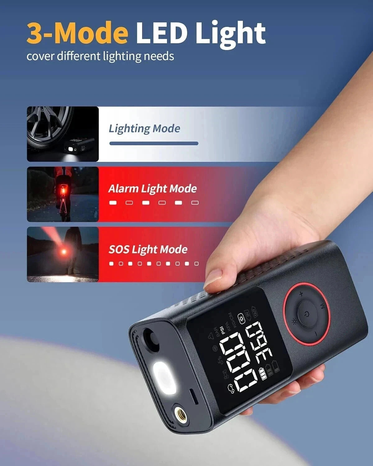 Image of Wengonvila 150 psi Tyre Air Pump for Car & Bike