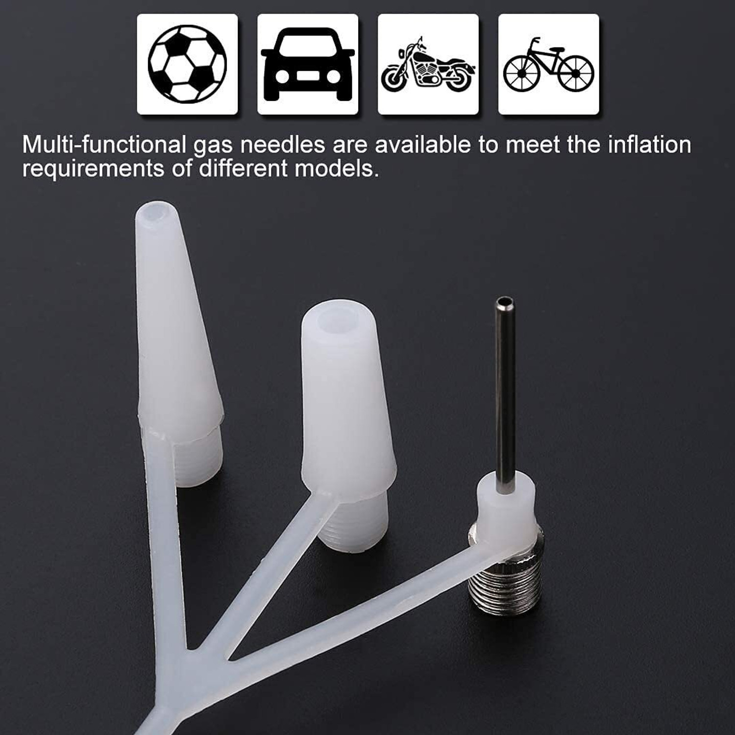 Image of LIRZEG Foot Pump Car, Volleyball Pump, Motorcycle Pump