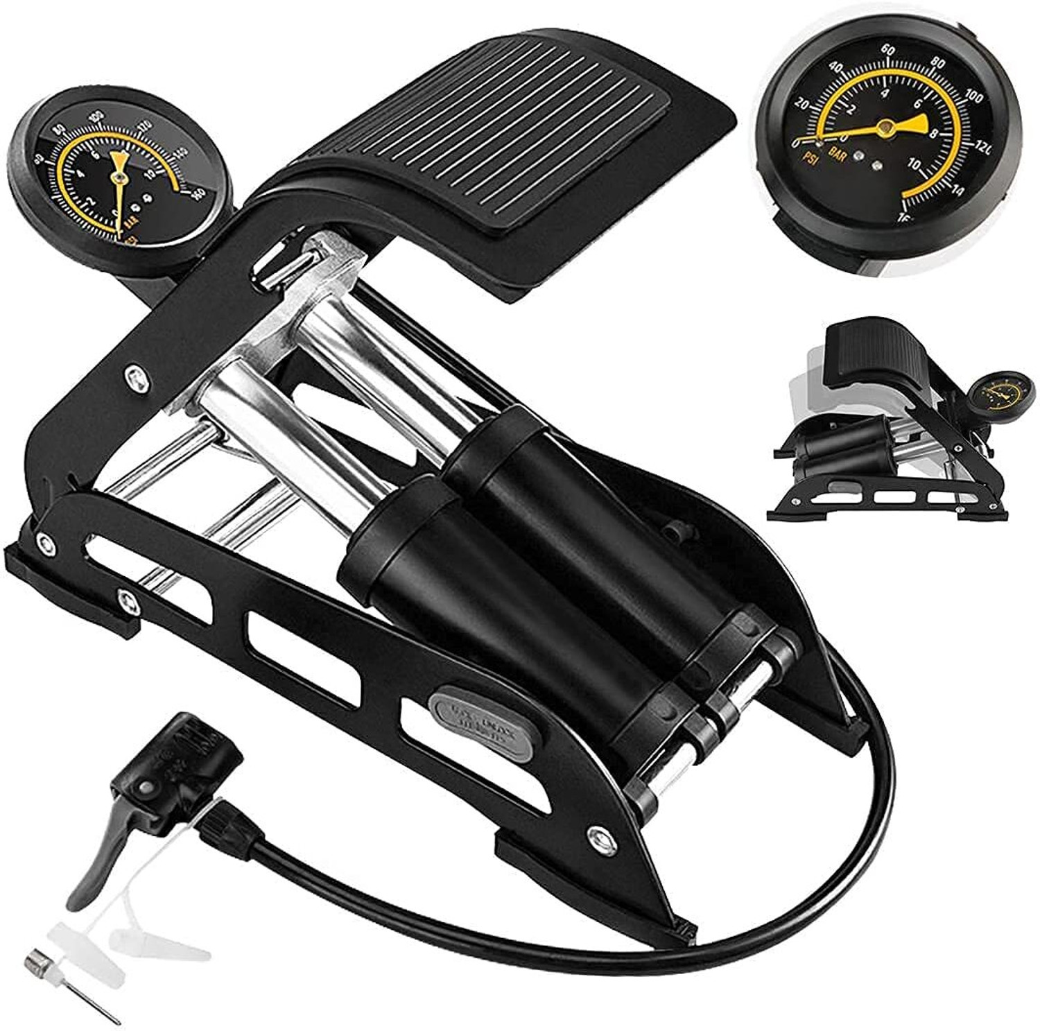 Image of Udghosh Creation 160 psi Tyre Air Pump for Car & Bike