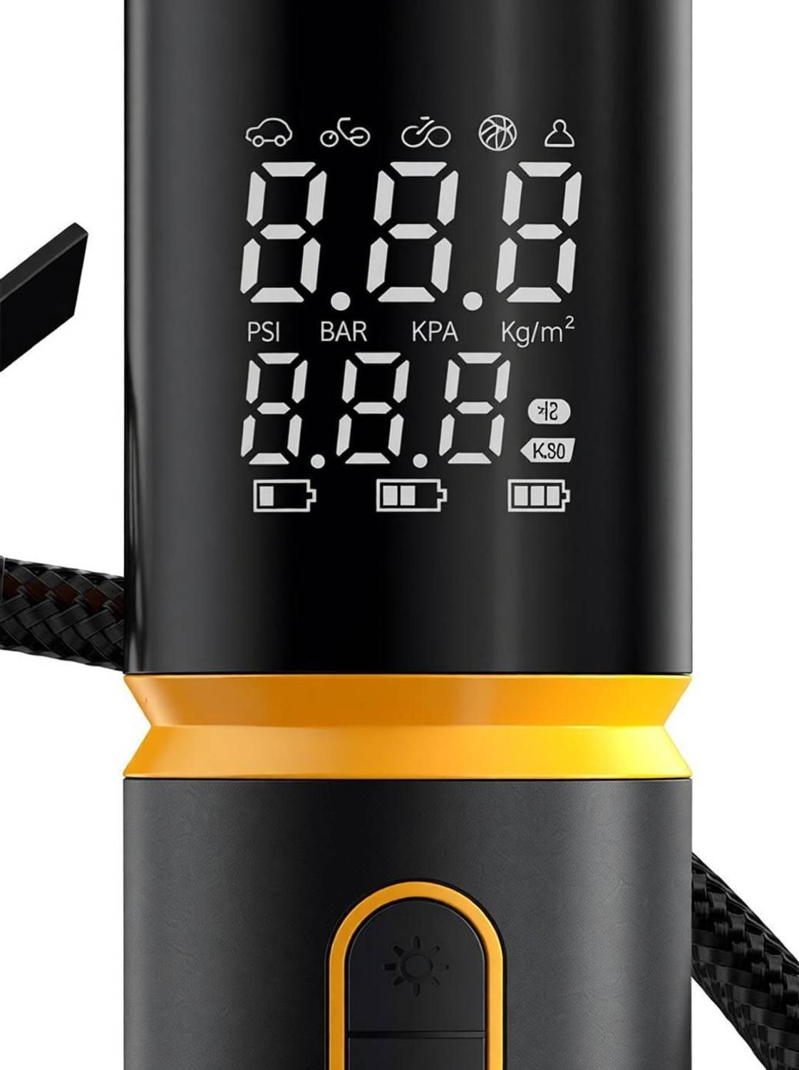 Portronics Vayu 5.0 150 psi Tyre Air Pump - Image 5