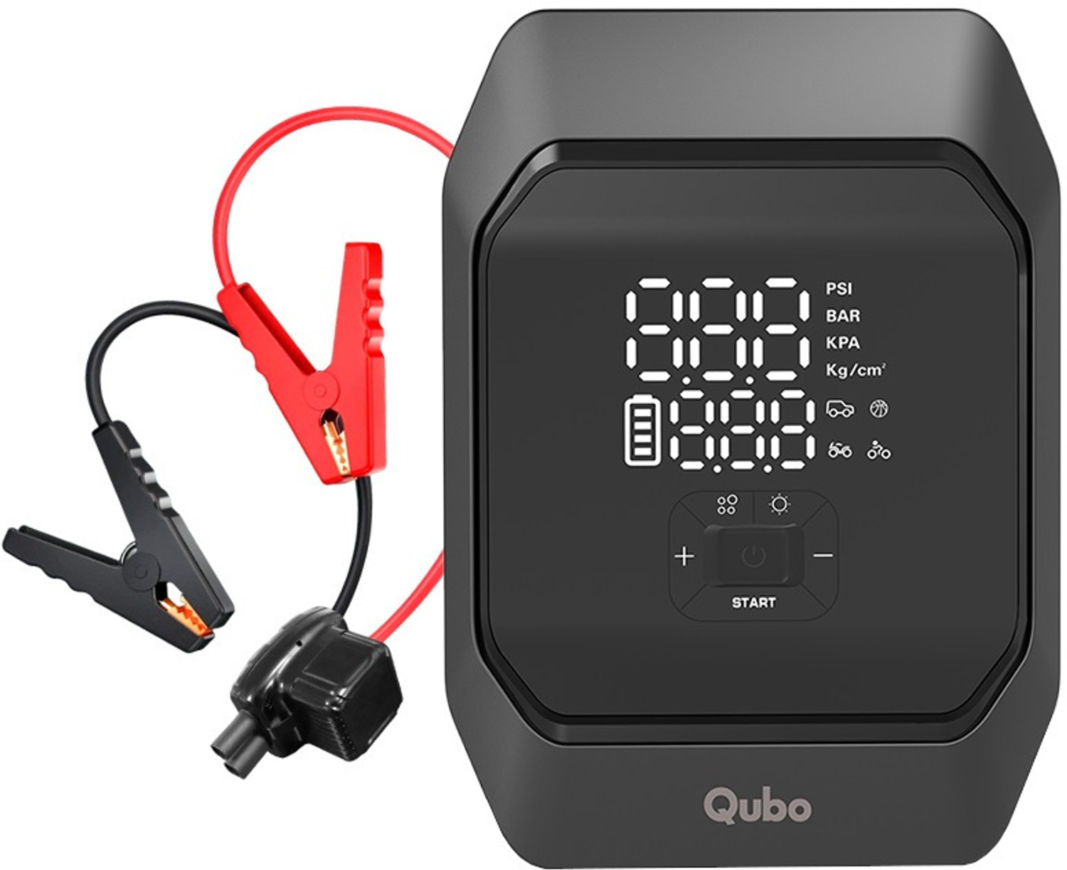 Image of Qubo HIA04 160 psi Tyre Air Pump for Car & Bike