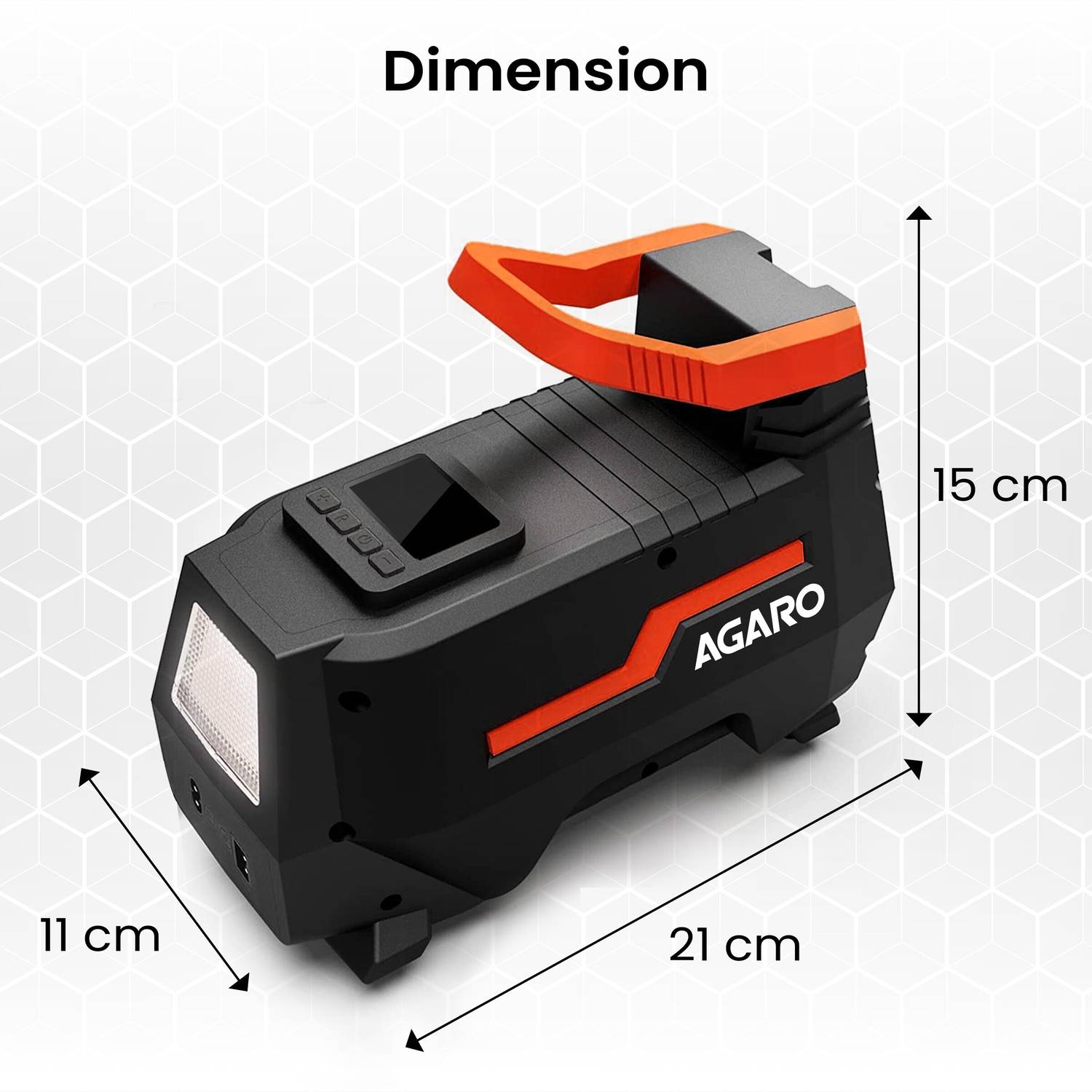 AGARO TI2157 Digital 150 psi Car & Bike Tyre Air Pump - Image 5