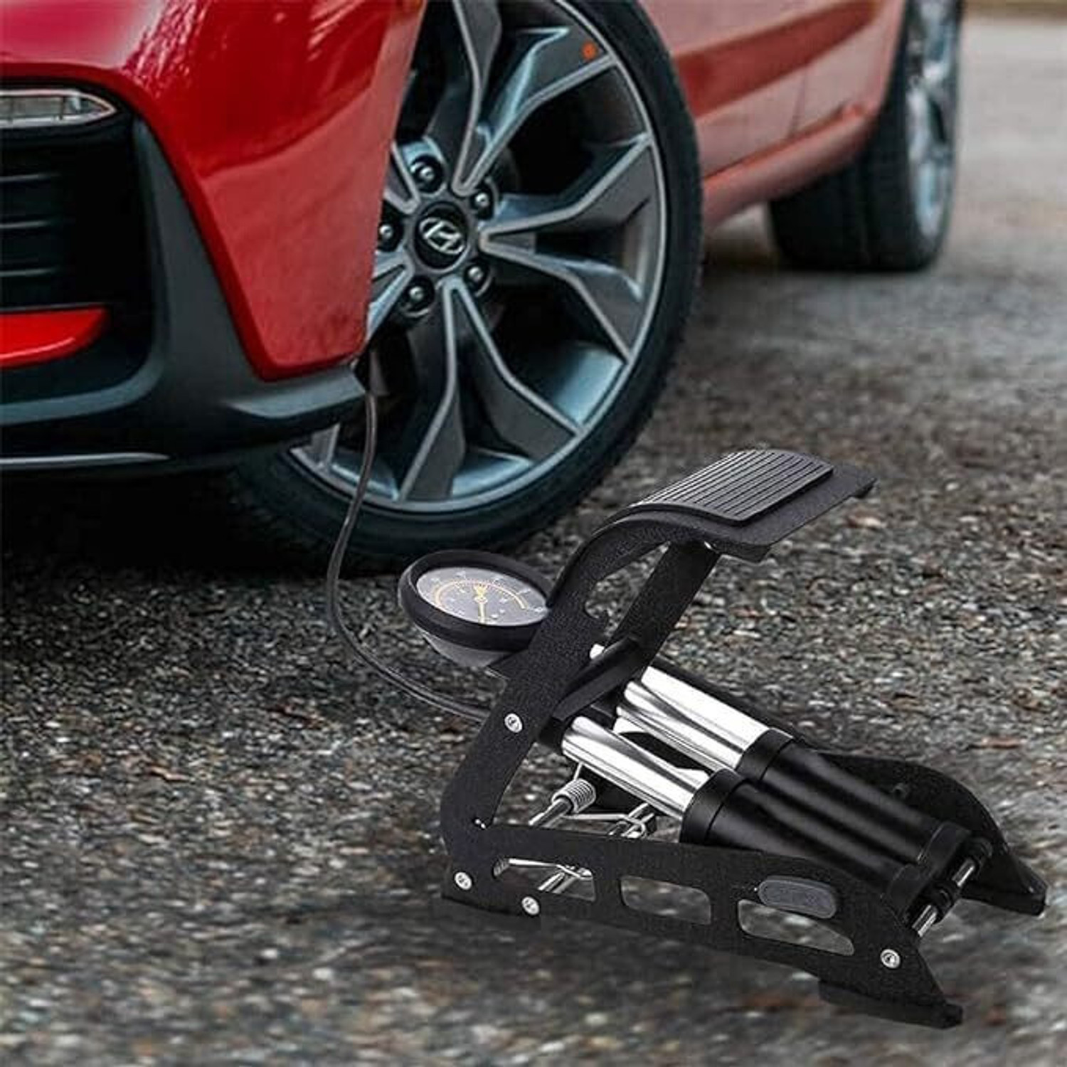 Image of Renial 300 psi Tyre Air Pump for Car & Bike