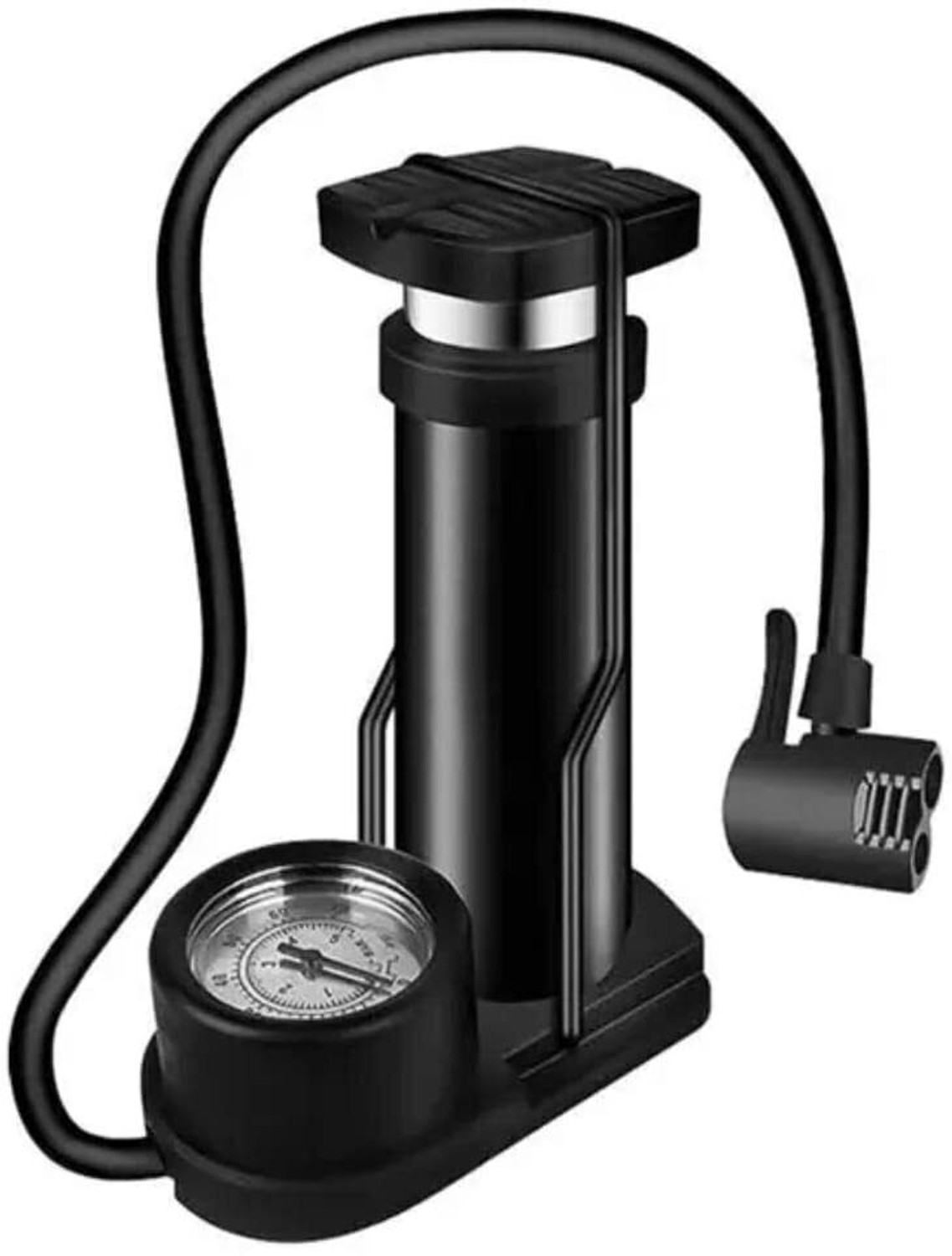 Image of Maakhodiyar Pressure Foot Air Pump Car & Bike-60 300 psi Tyre Air Pump for Car & Bike