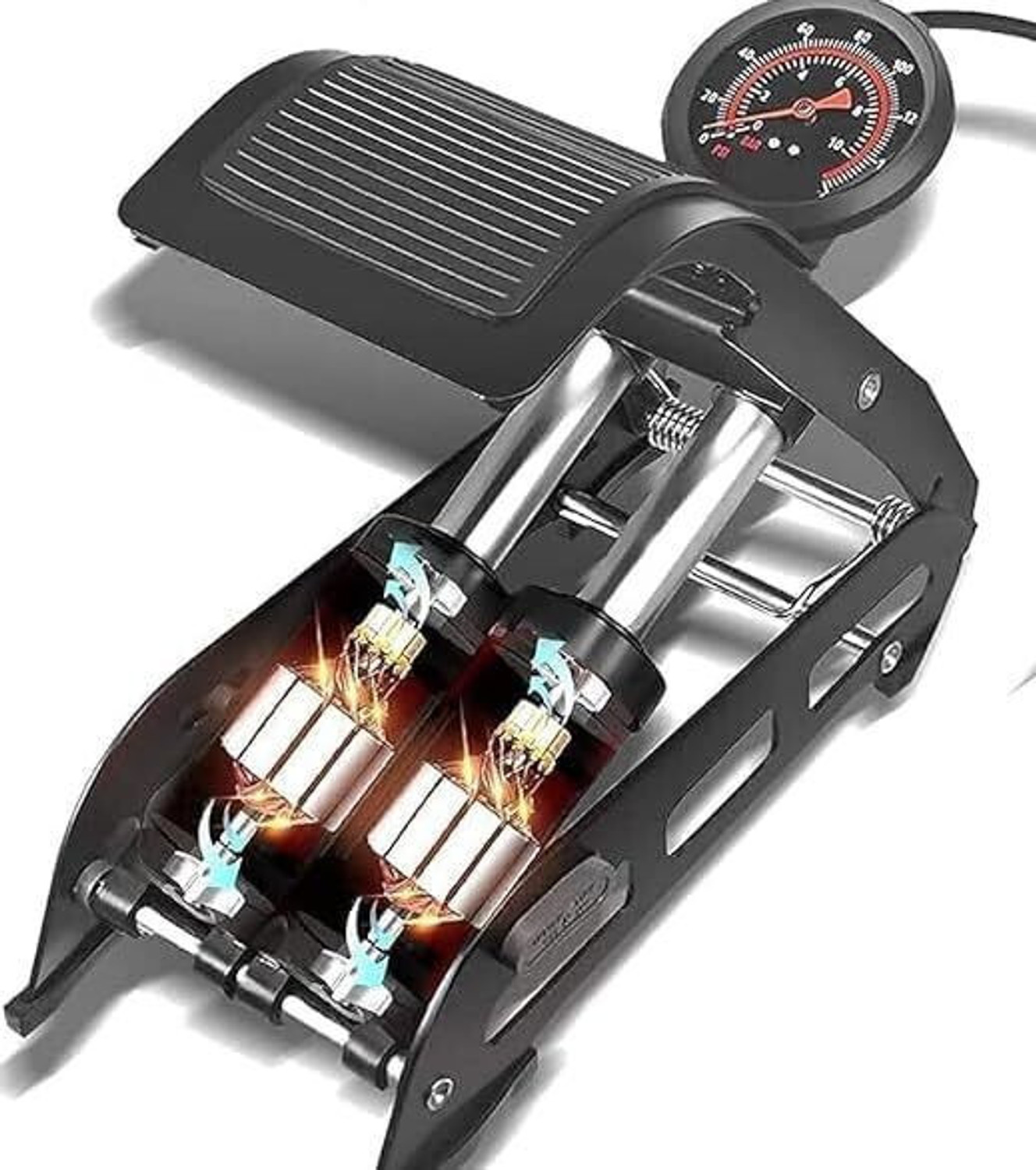 Image of Renial 300 psi Tyre Air Pump for Car & Bike