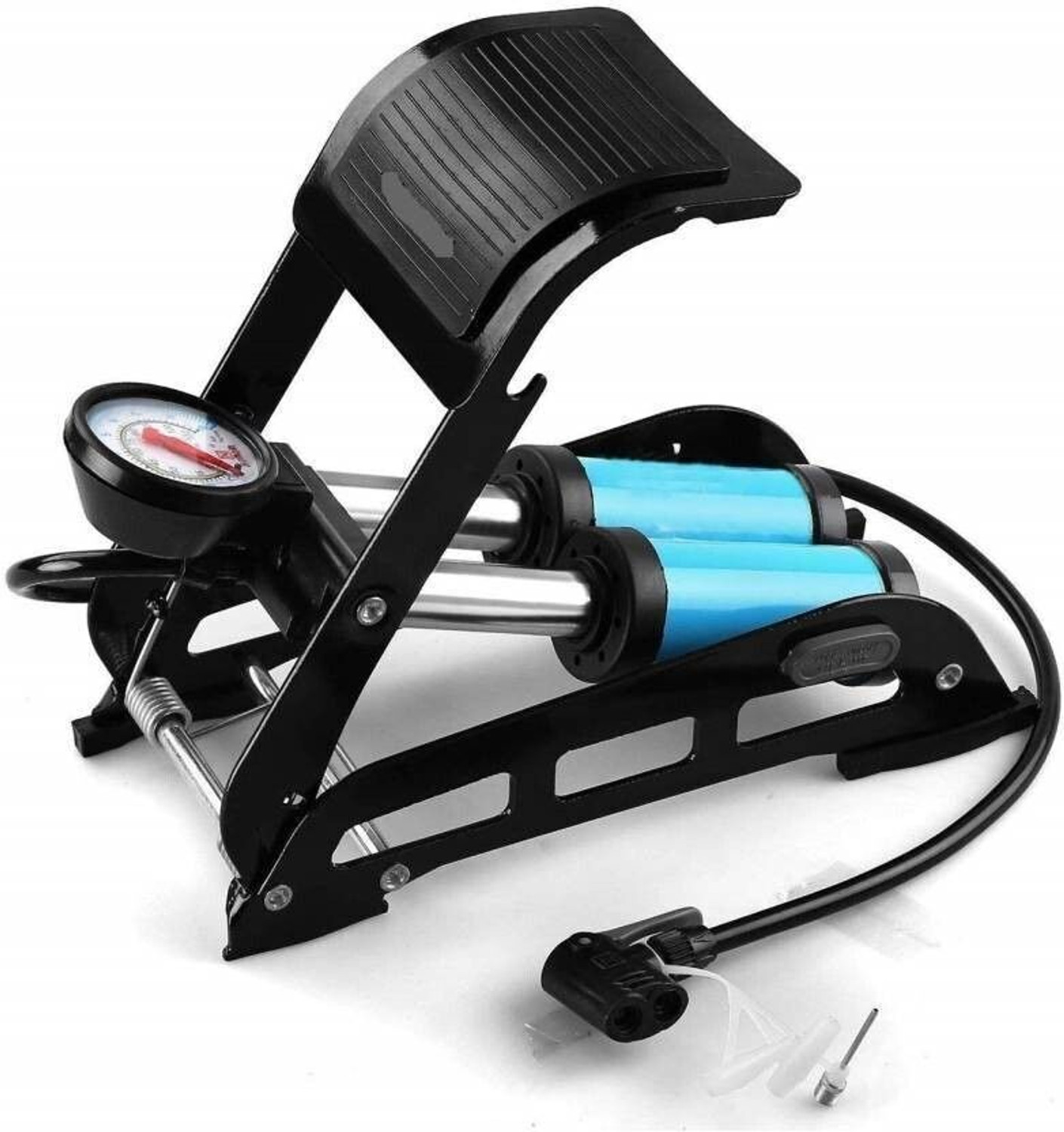 Image of Allova AIRPUMp126 160 psi Tyre Air Pump for Car & Bike