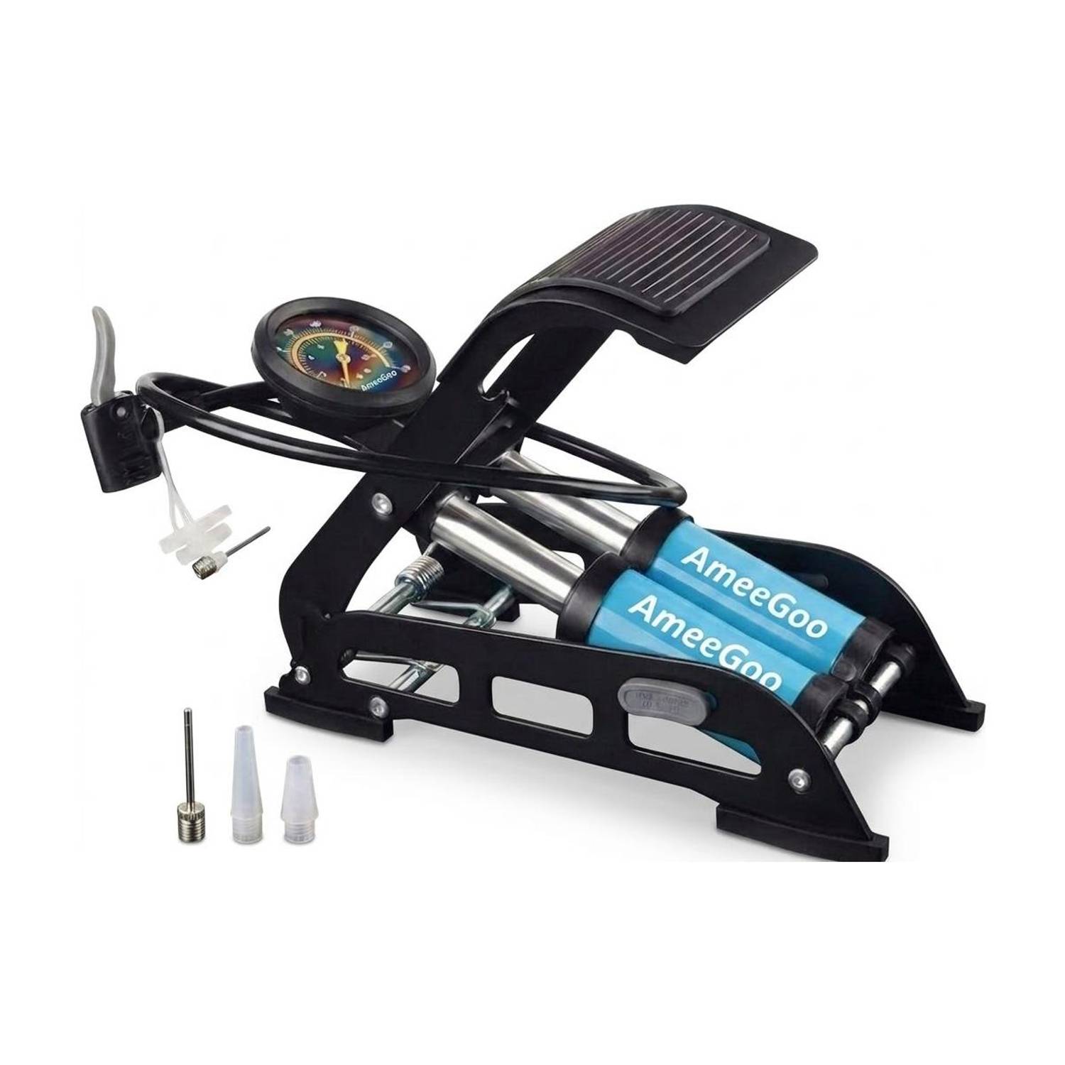 AmeeGoo 190 psi Tyre Air Pump for Car & Bike