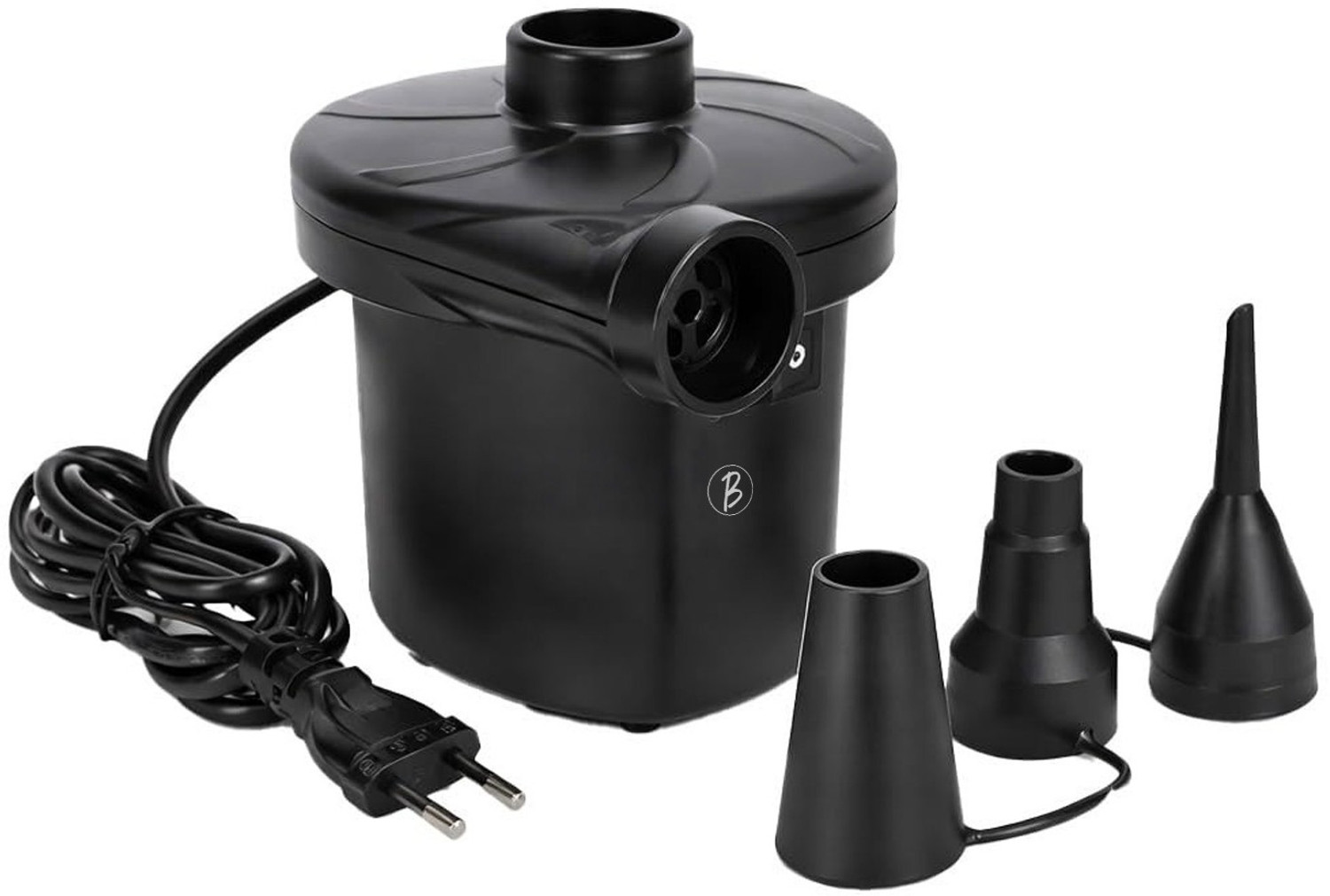 Image of Btag Portable Electric Air Pump for Car, Bike 150 psi Tyre Air Pump for Car & Bike