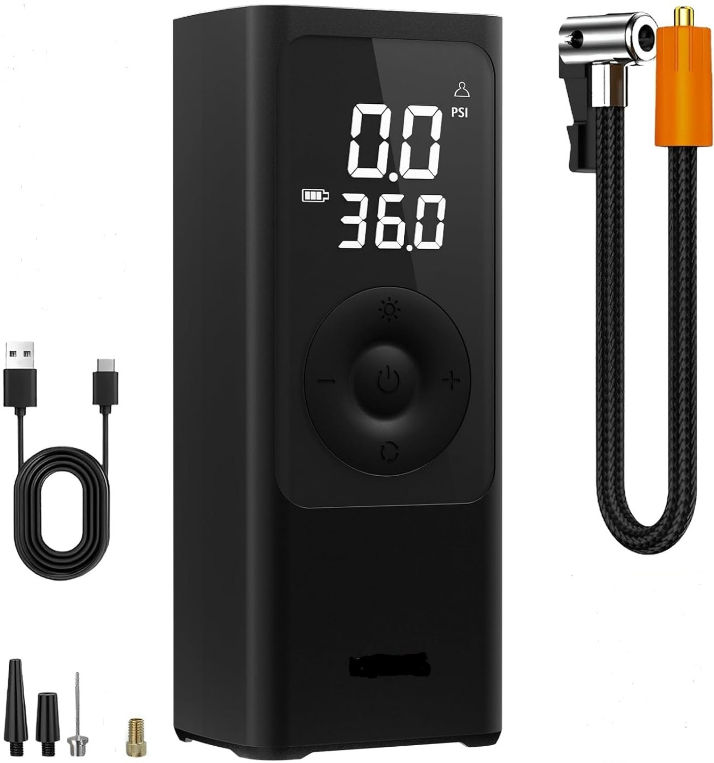 Image of FLUDDER 150 psi Tyre Air Pump for Car & Bike