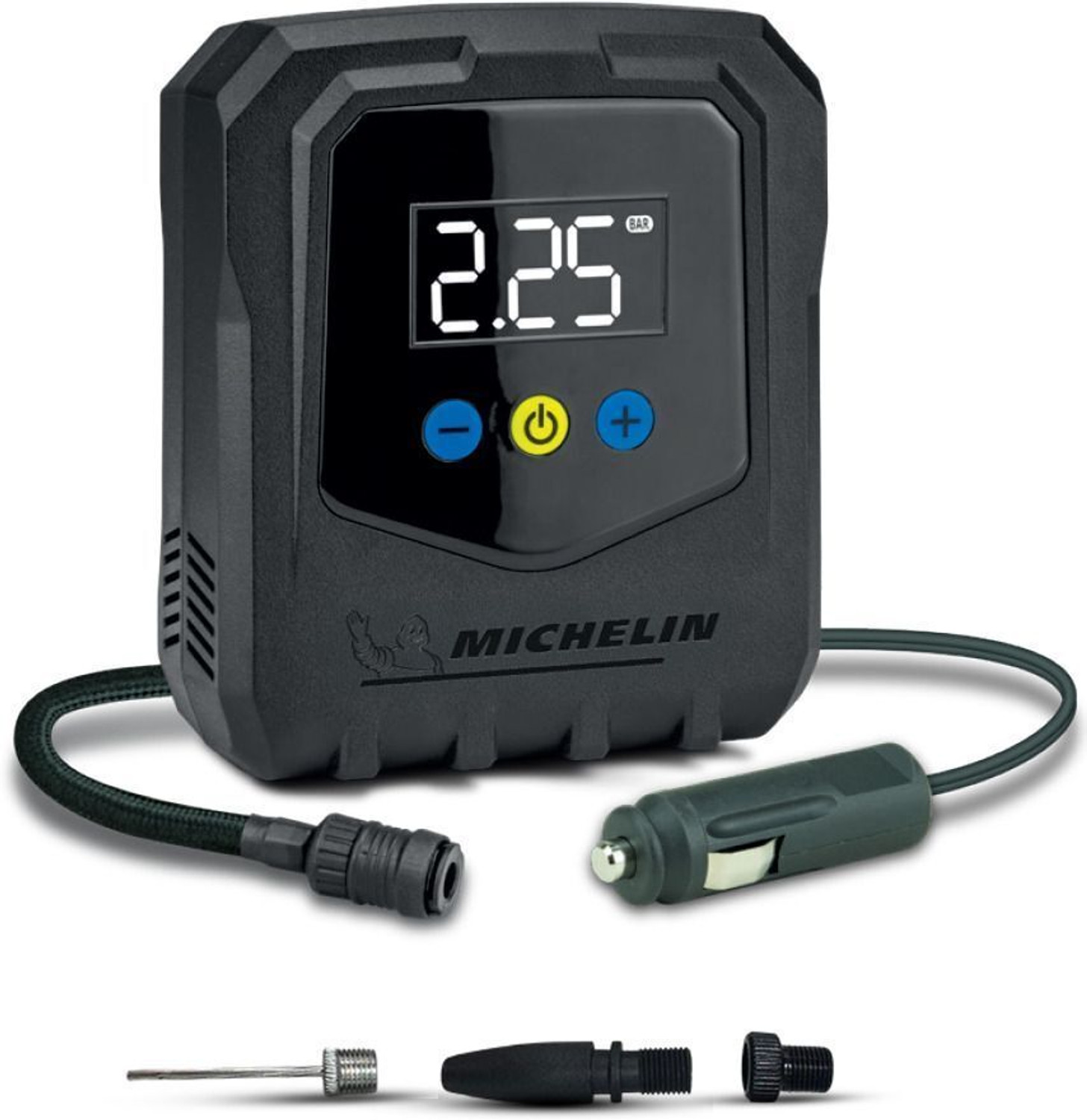 Image of MICHELIN 215911 120 psi Tyre Air Pump for Car & Bike
