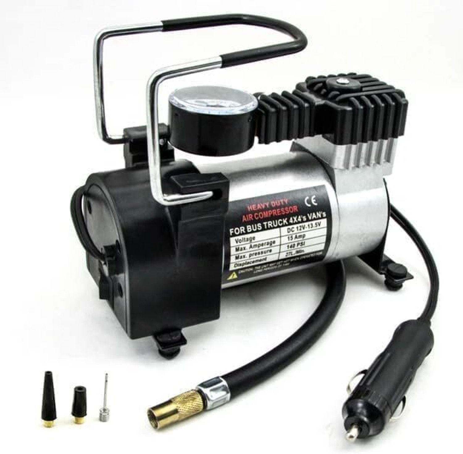 Image of Costar Air Compressor Tyre Inflator Air Pump 150 psi Tyre Air Pump for Car & Bike