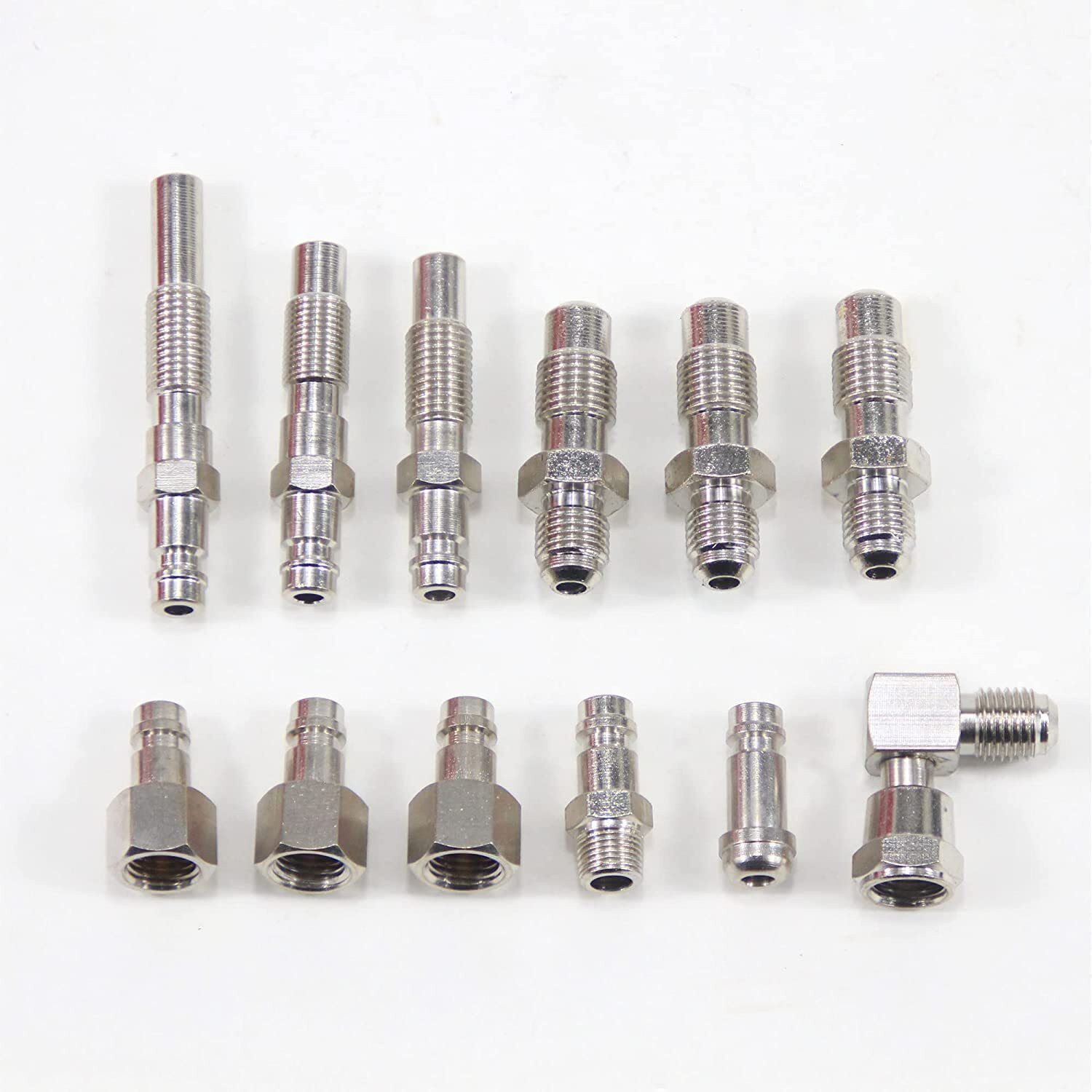 Image of uptodatetools Analog Tire Pressure Gauge Diesel Engine Compression Tester Automotive Fuel Pressure Tester Kit