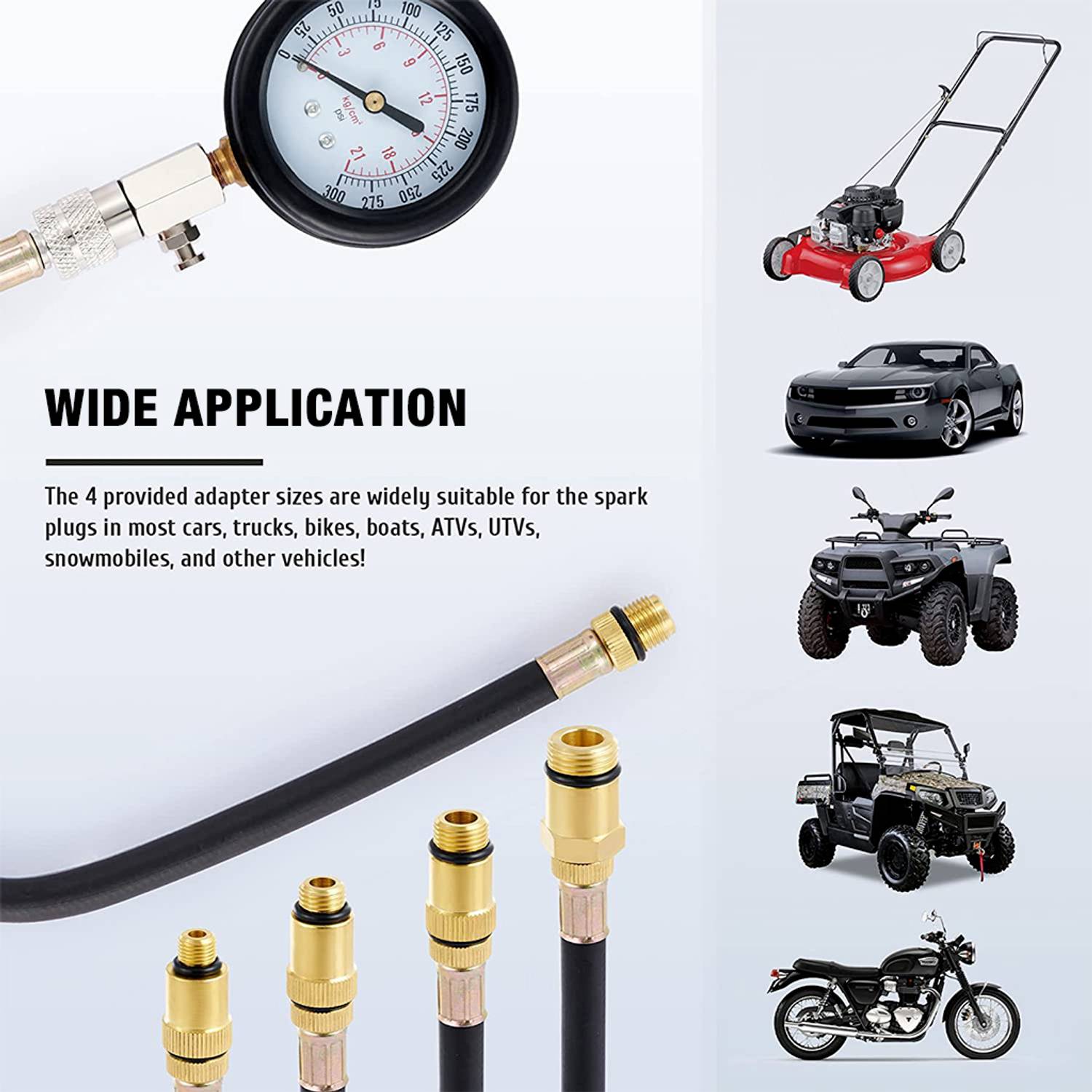 HASTHIP Smart Tyre Pressure Gauge 8PCS Kit - Image 4