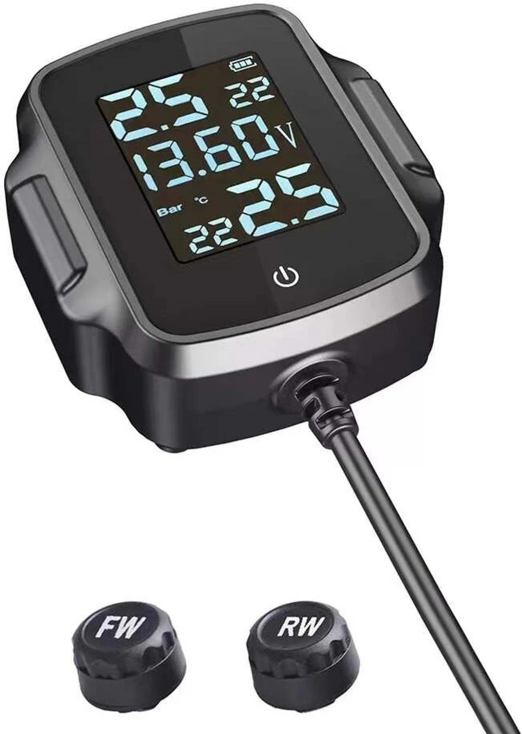 Image of AutoPowerz Smart Tyre Pressure Gauge Tyre Pressure Monitoring System(TPMS)
