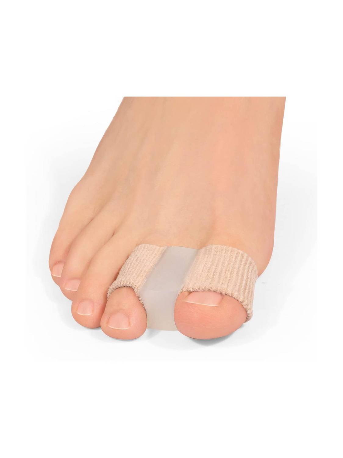 4MYL 1 Pcs Bunions Gel Toe Separators for Overlapping Toes, Toe Spacers Separators