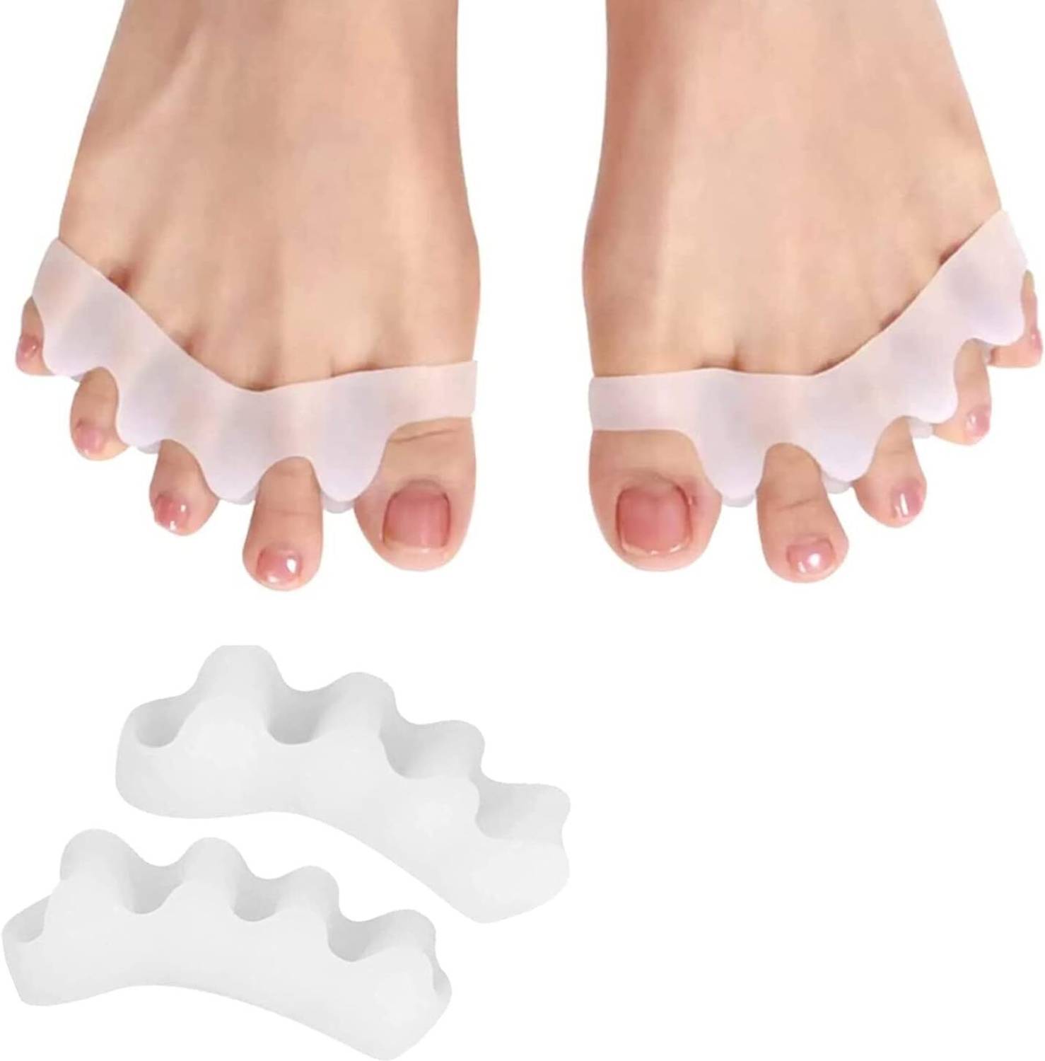 beautiloon Silicon High Elastic Toe Straightener