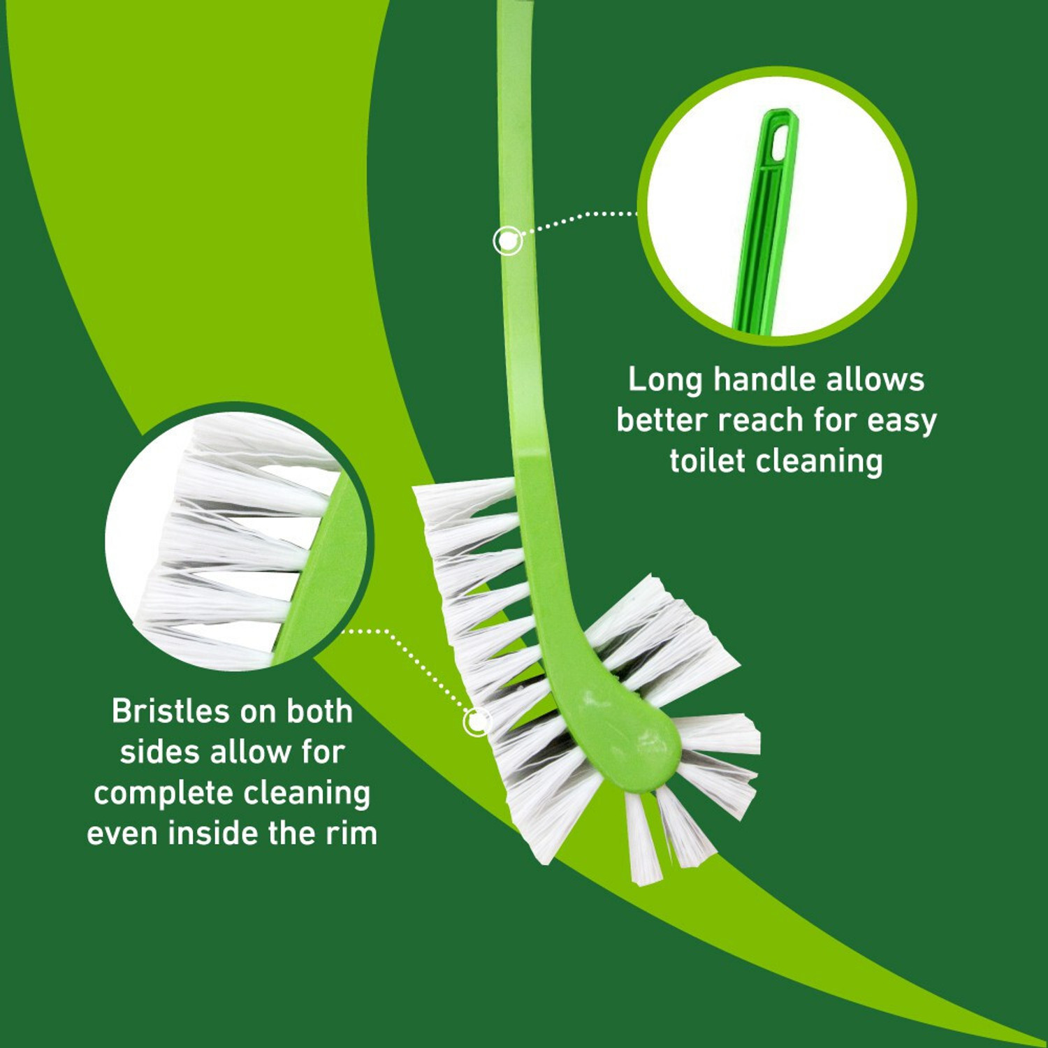 Image of Scotch-Brite Double Sided Toilet Brush