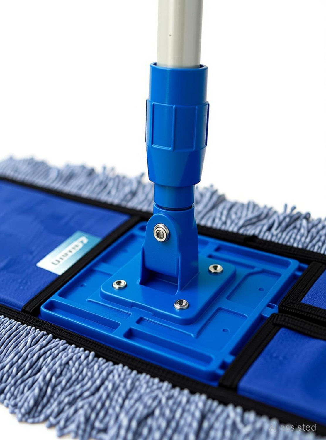 Image of Livronic Wet and Dry mop for floor cleaning 18 Inch Head with 4 Feet Long Handle