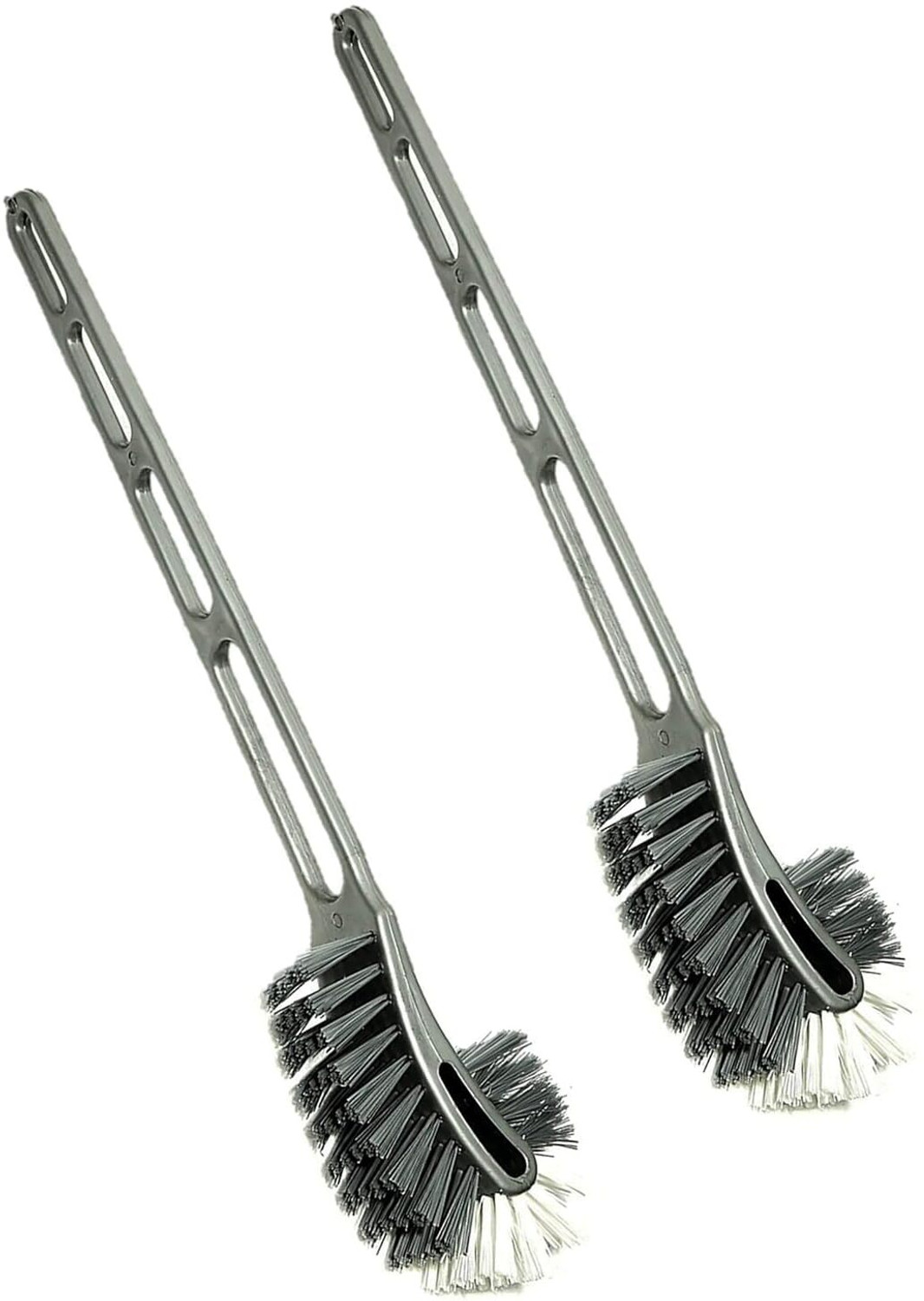 Image of INCLUSSHOP Toilet Brush And Toilet Cleaner Brush for Cleaning Indian Pack of 2