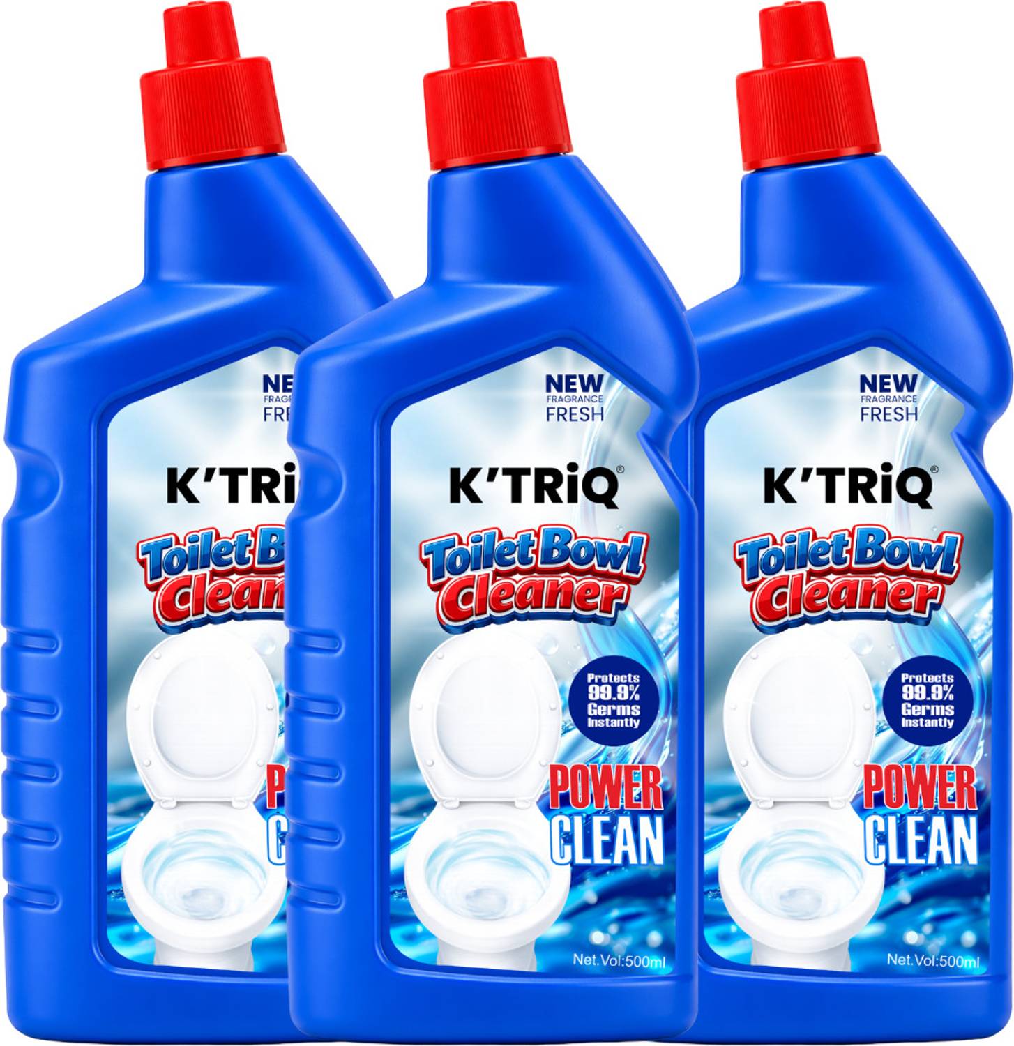K'TRiQ Toilet Cleaner Removes Tough Stains Toilet Cleaner Liquid