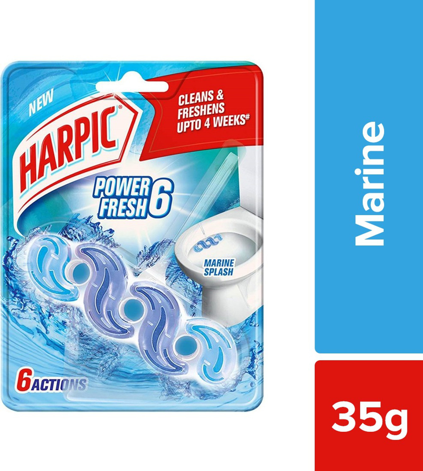 Image of Harpic Power Fresh 6 Marine Rim Block