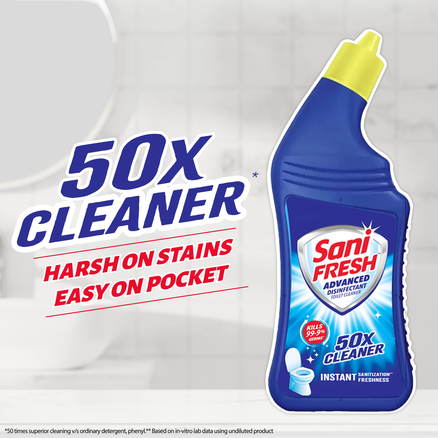 Image of Sani Fresh Advanced Disinfectant Toilet Cleaner Liquid Toilet Cleaner