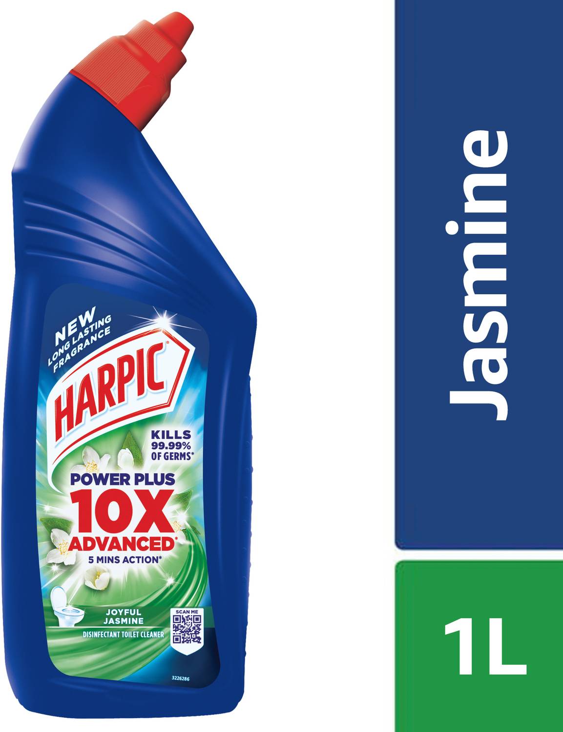 Harpic Power Plus Jasmine Liquid Toilet Cleaner (1 L)