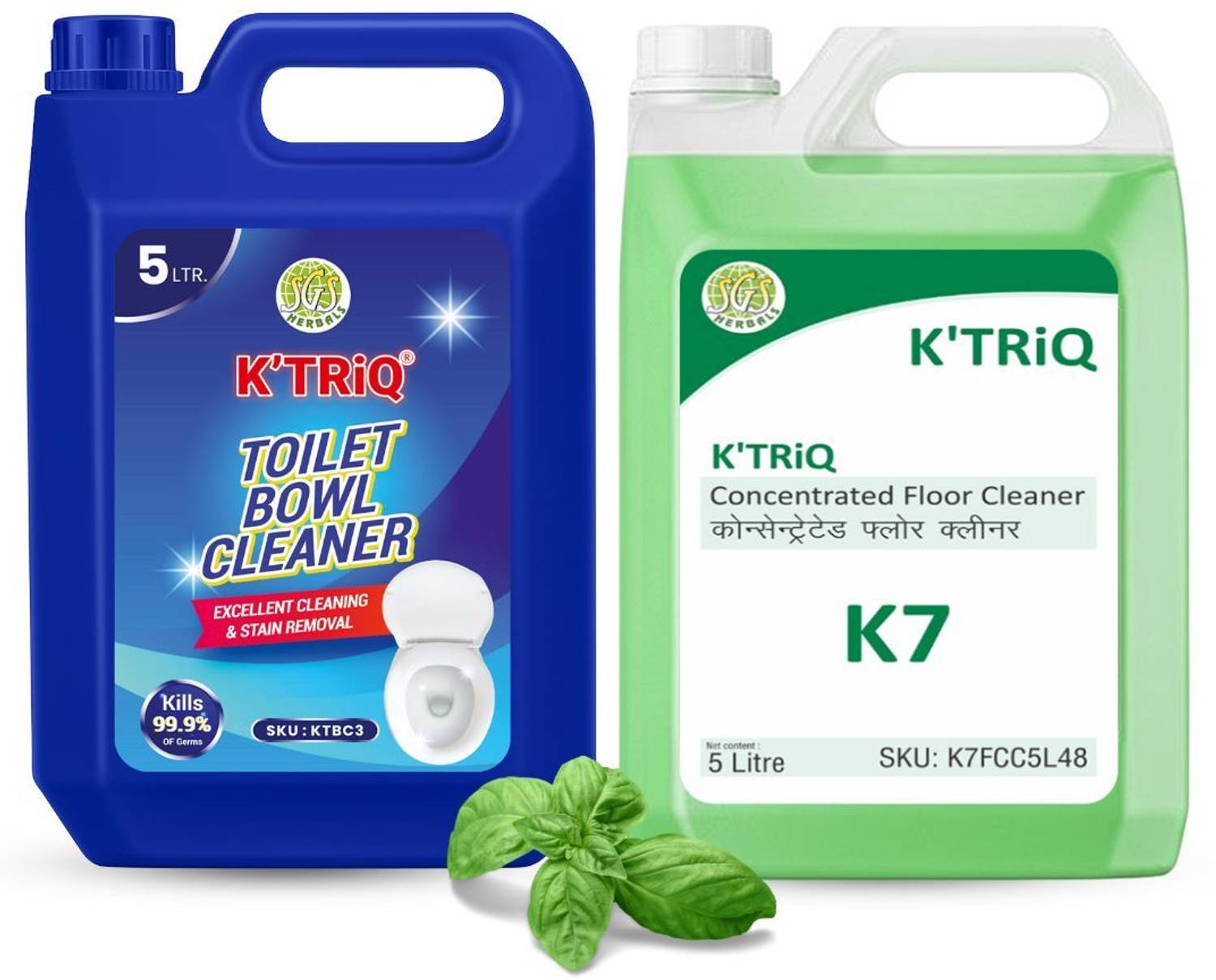 K'TRiQ Toilet Cleaner Kill 99.9% Germs Toilet Freshener Bat