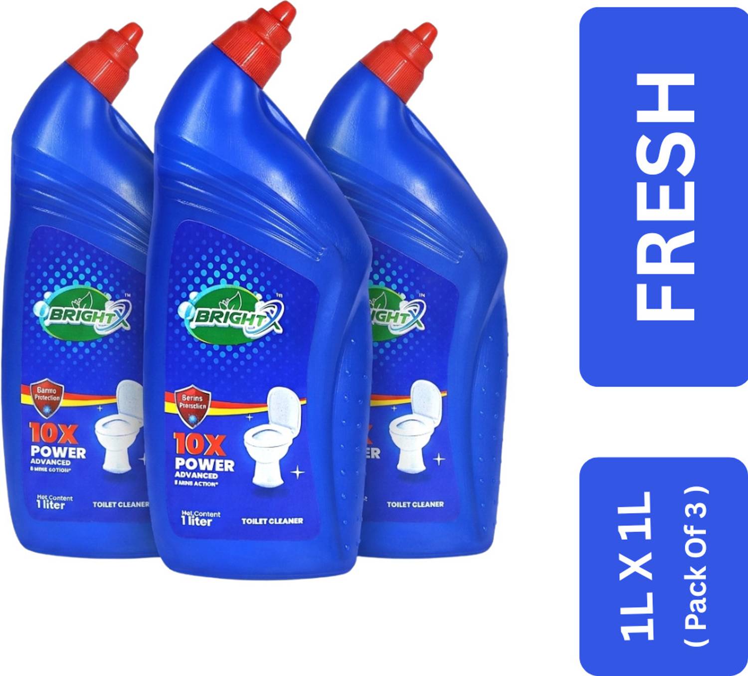 Brightx Deep Clean Regular Liquid Toilet Cleaner