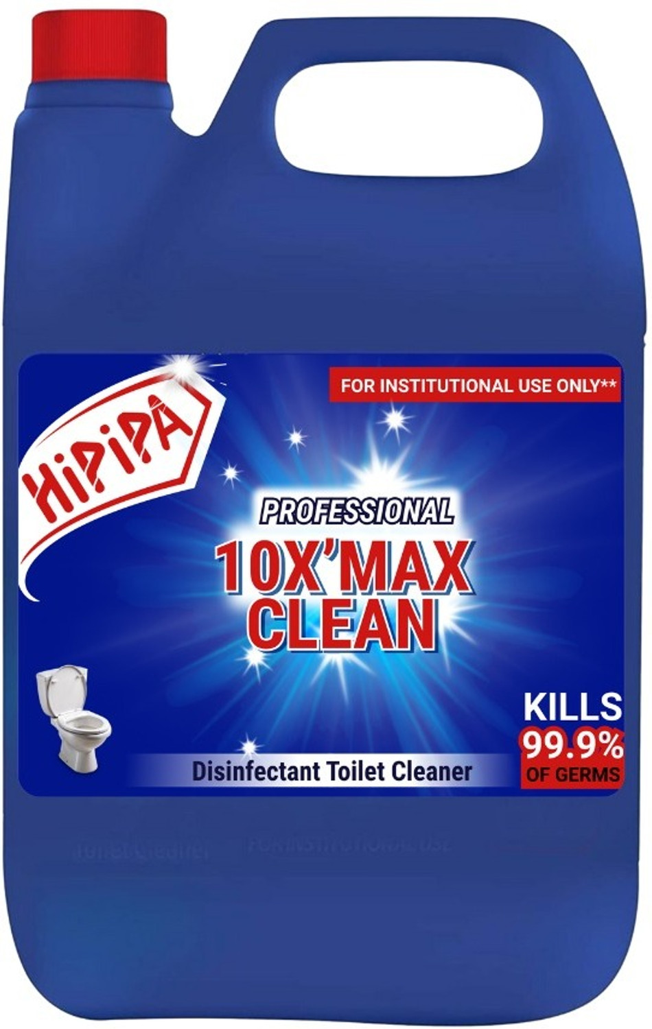 Image of Hipipa Disinfectant Toilet Cleaner Liquid, Original - 5 L (Pack of 1) Original Liquid Toilet Cleaner