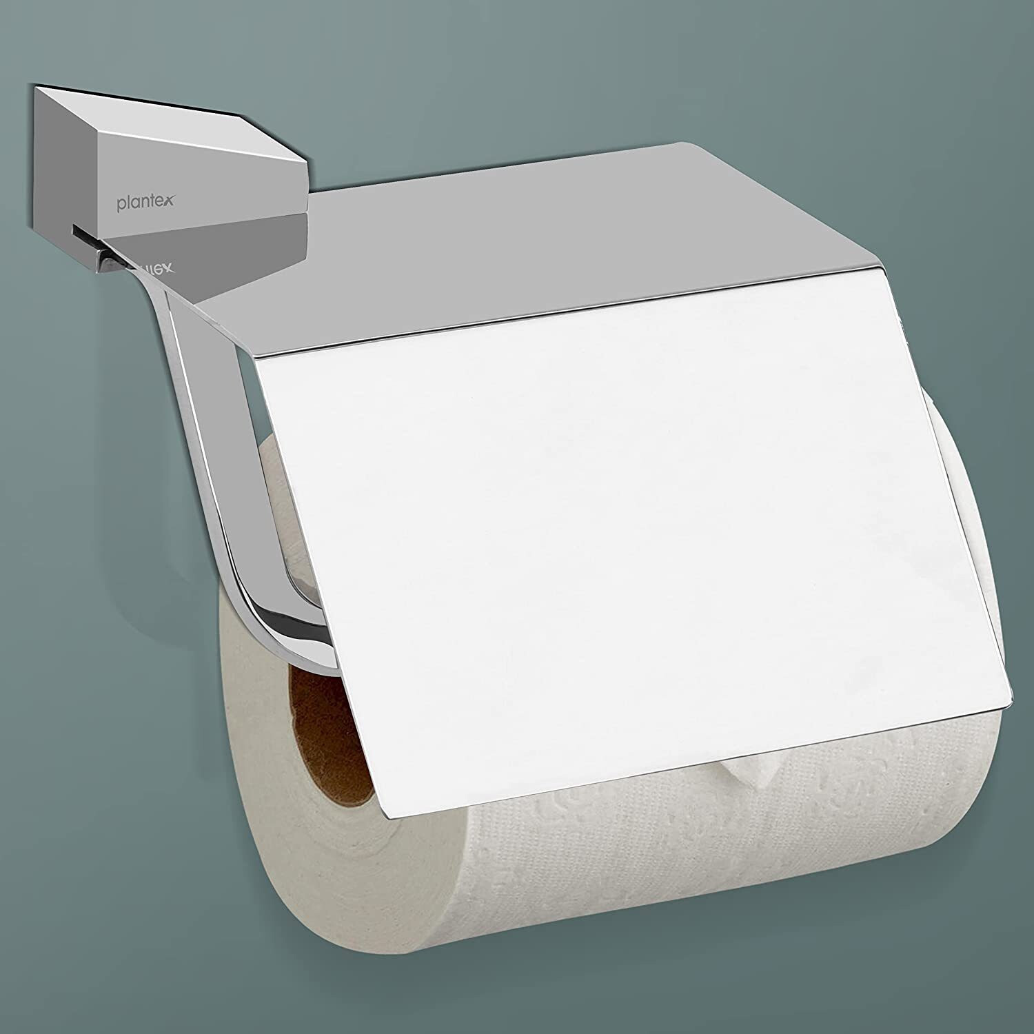 Image of Plantex Super Brass Toilet /Tissue Paper Holder Stand for washroom Brass Toilet Paper Holder